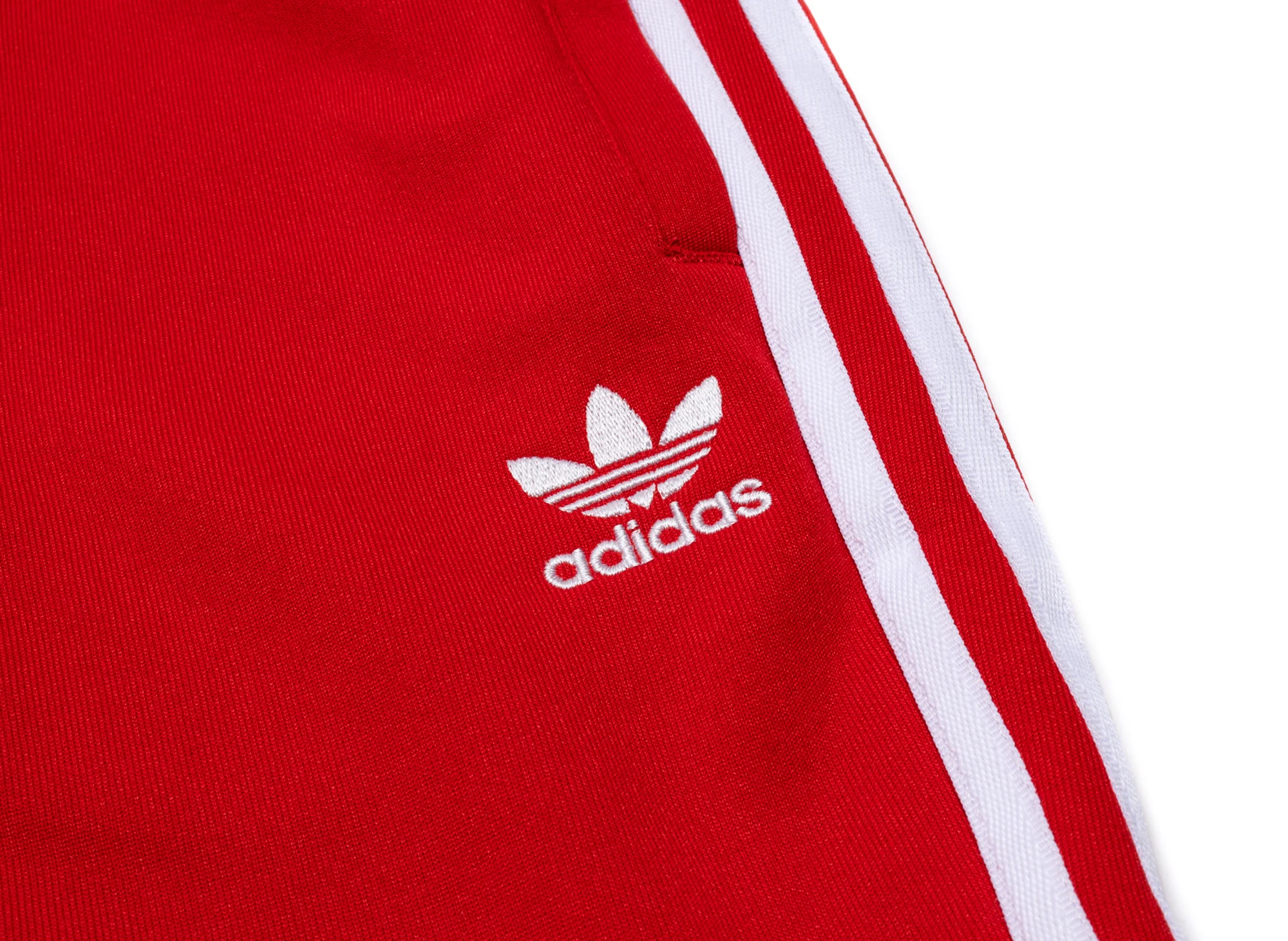 Adidas AdiColor Superstar Joggers in Red - Image 2