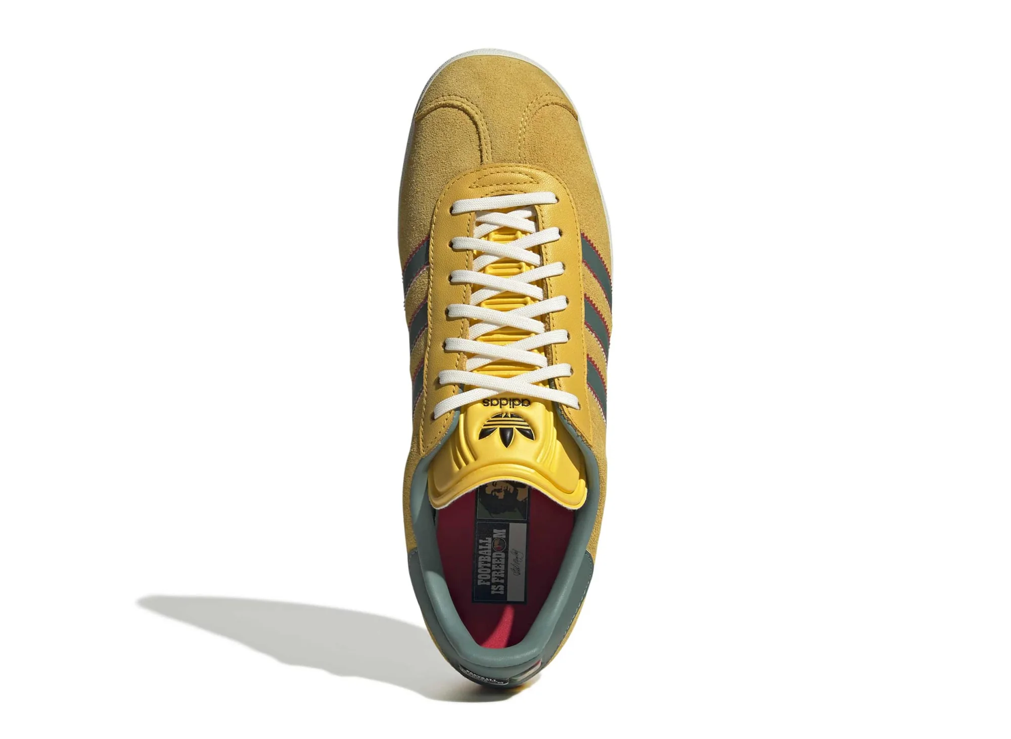 Adidas x Bob Marley Gazelle in Bold Gold - Image 4