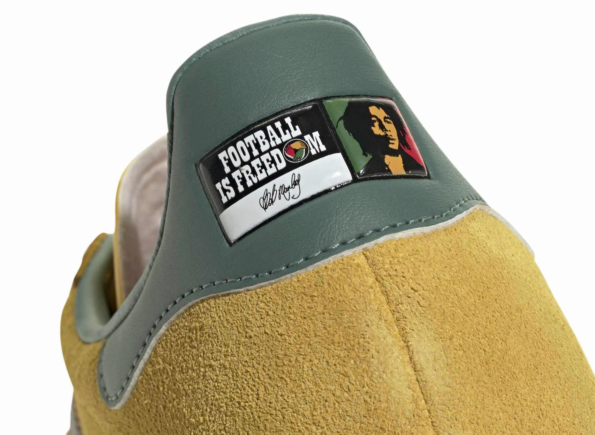 Adidas x Bob Marley Gazelle in Bold Gold - Image 6