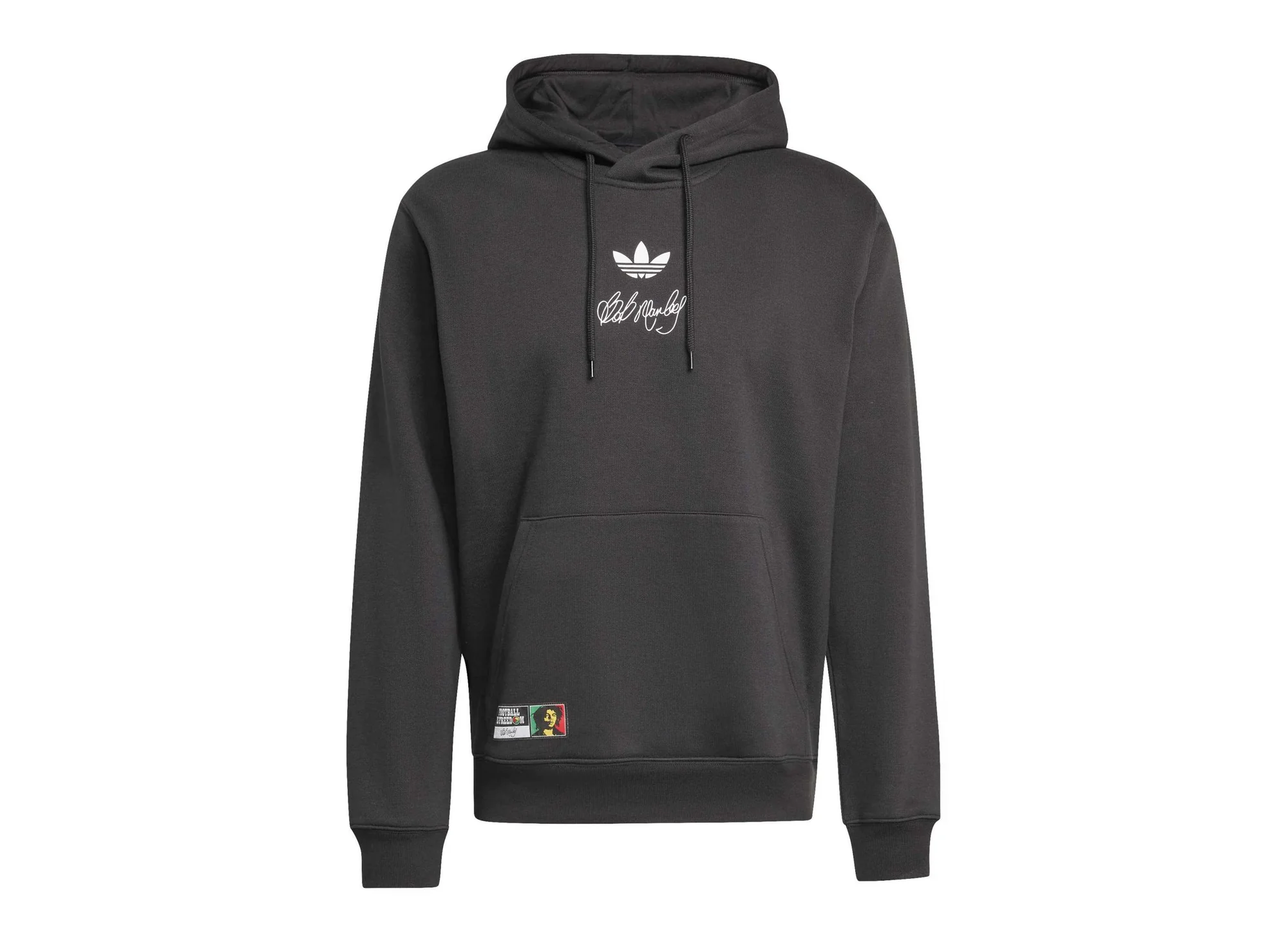 Adidas x Bob Marley OG Hoodie in Black - Image 4