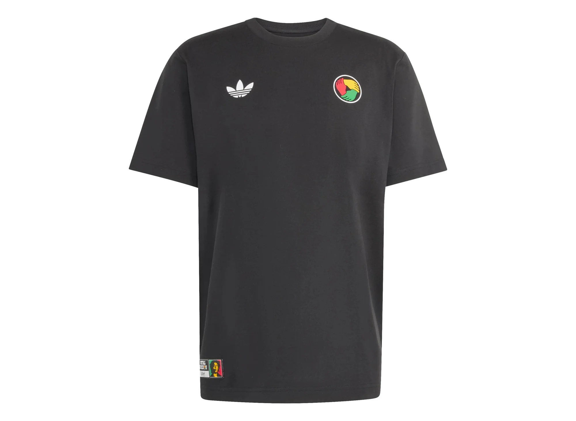 Adidas x Bob Marley OG Tee in Black - Image 4