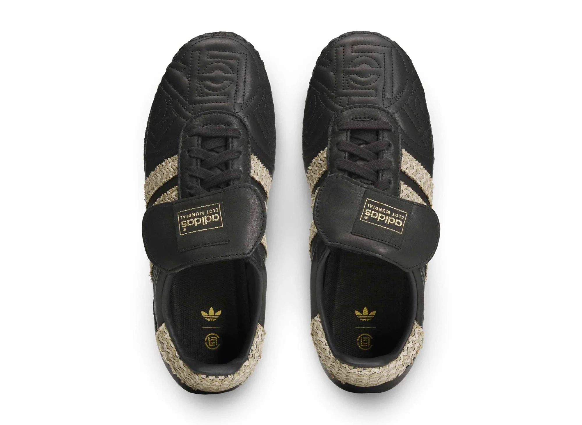 Adidas x CLOT Mundial by EDC in Core Black / Hemp - Image 4