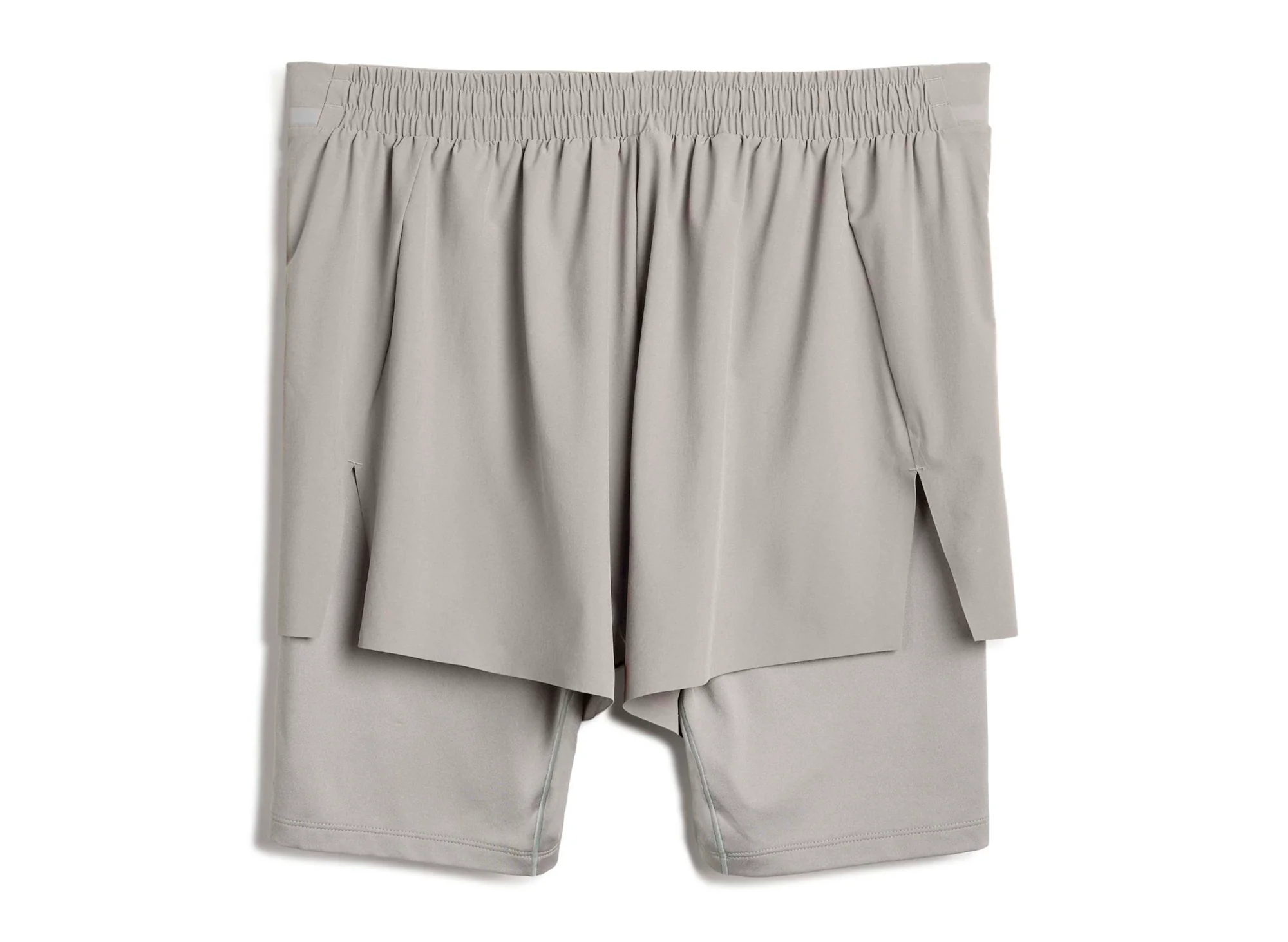 Adidas x Entire Studios D4T 2in1 Short in Dove Grey - Image 7