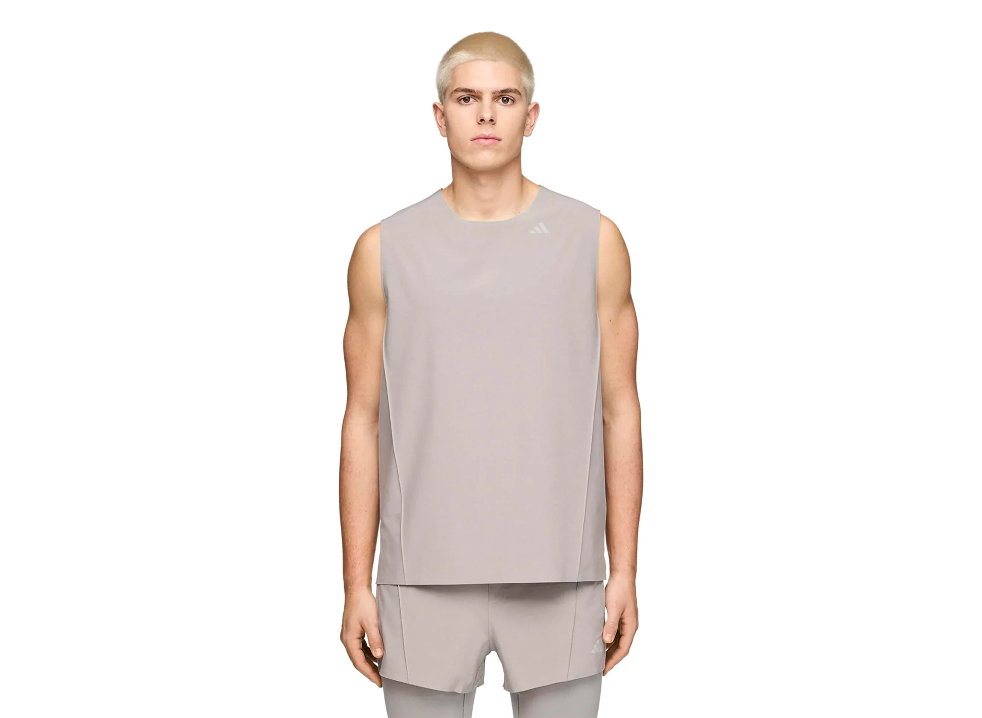 Adidas x Entire Studios D4T Tank in 'Dove Grey' - Image 4