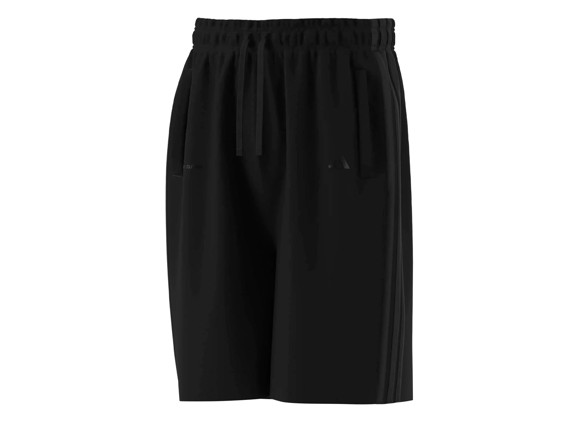 Adidas x Entire Studios Uniform Heavy Drop Shorts in Black - Image 2