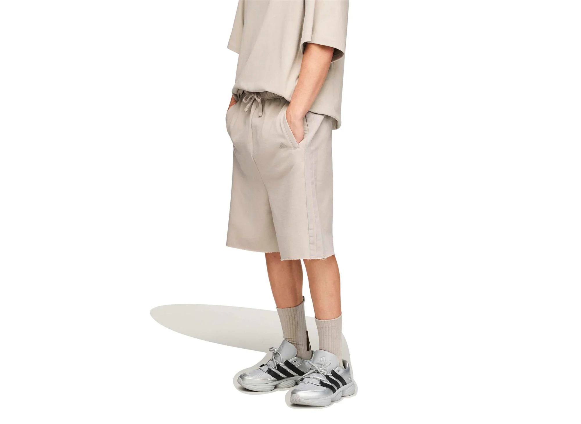 Adidas x Entire Studios Uniform Short in Light Brown - Image 4