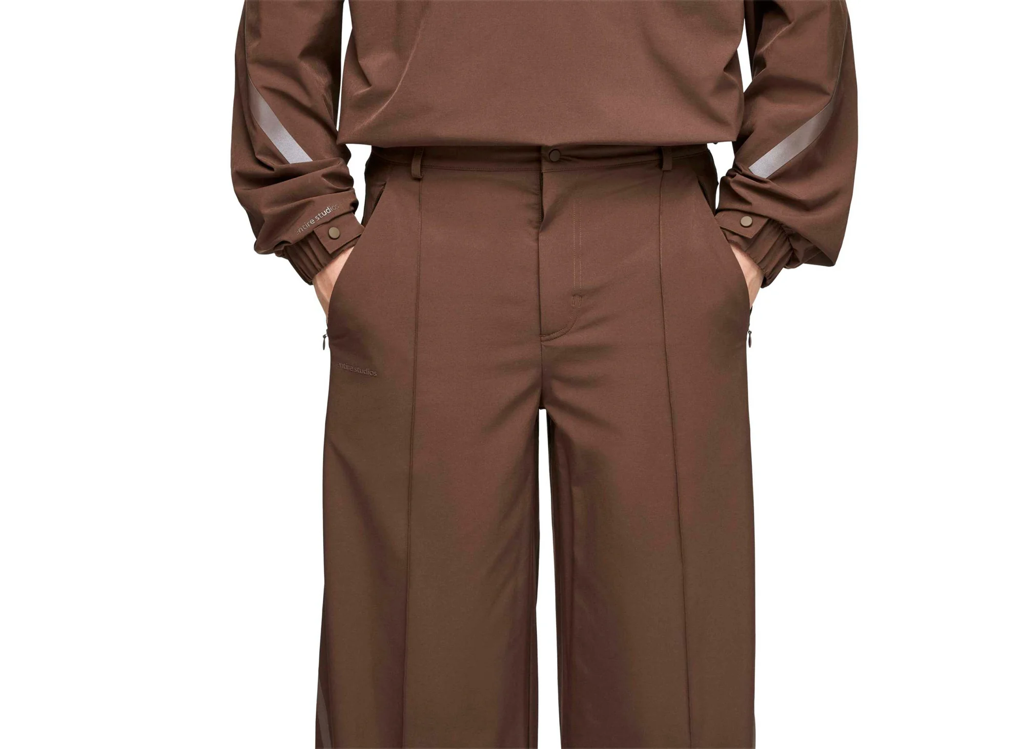 Adidas x Entire Studios Z.N.E. Pant in Dust Cargo - Image 5