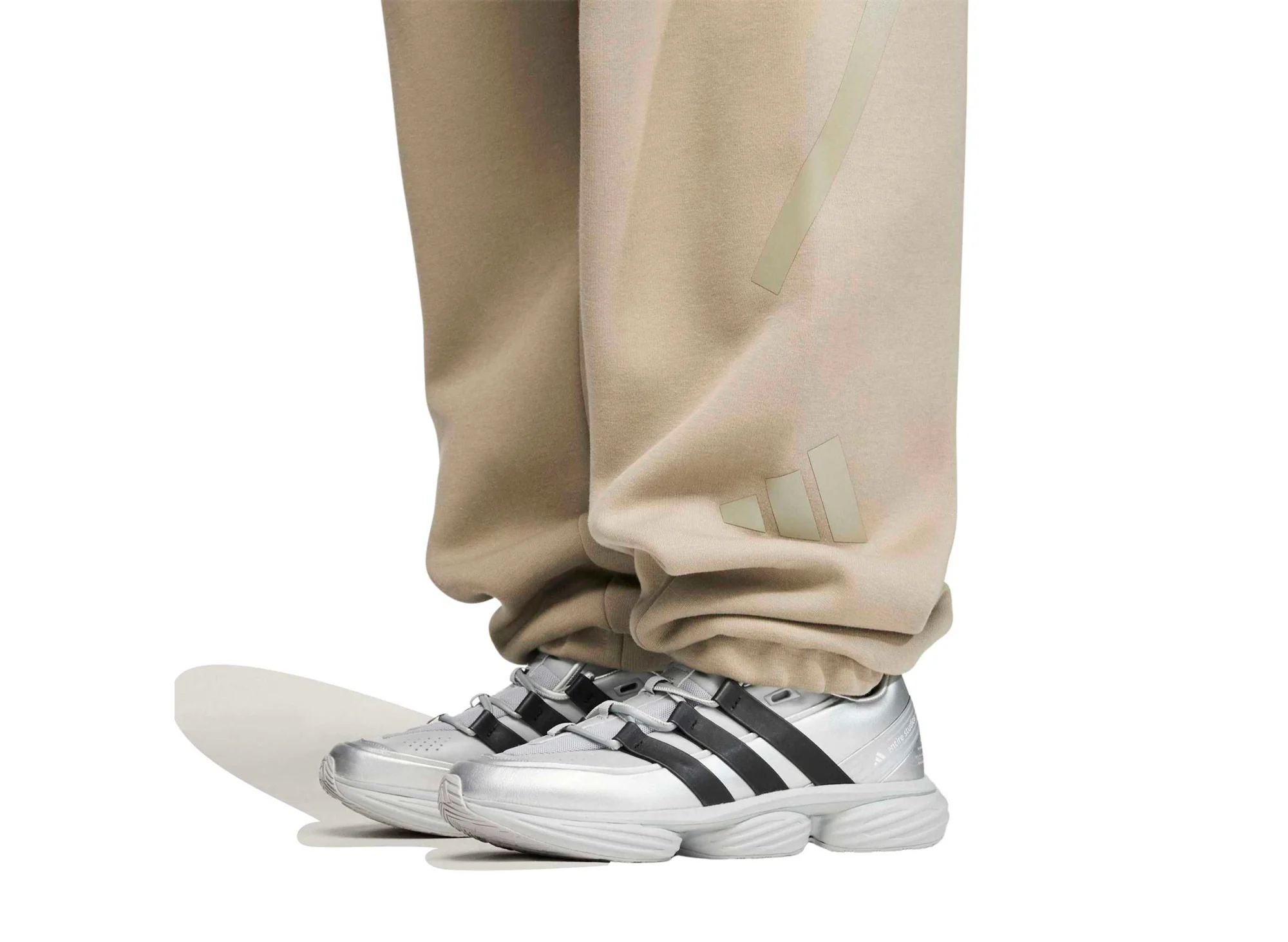 Adidas x Entire Studios Z.N.E. Track Pant in Putty Beige - Image 5