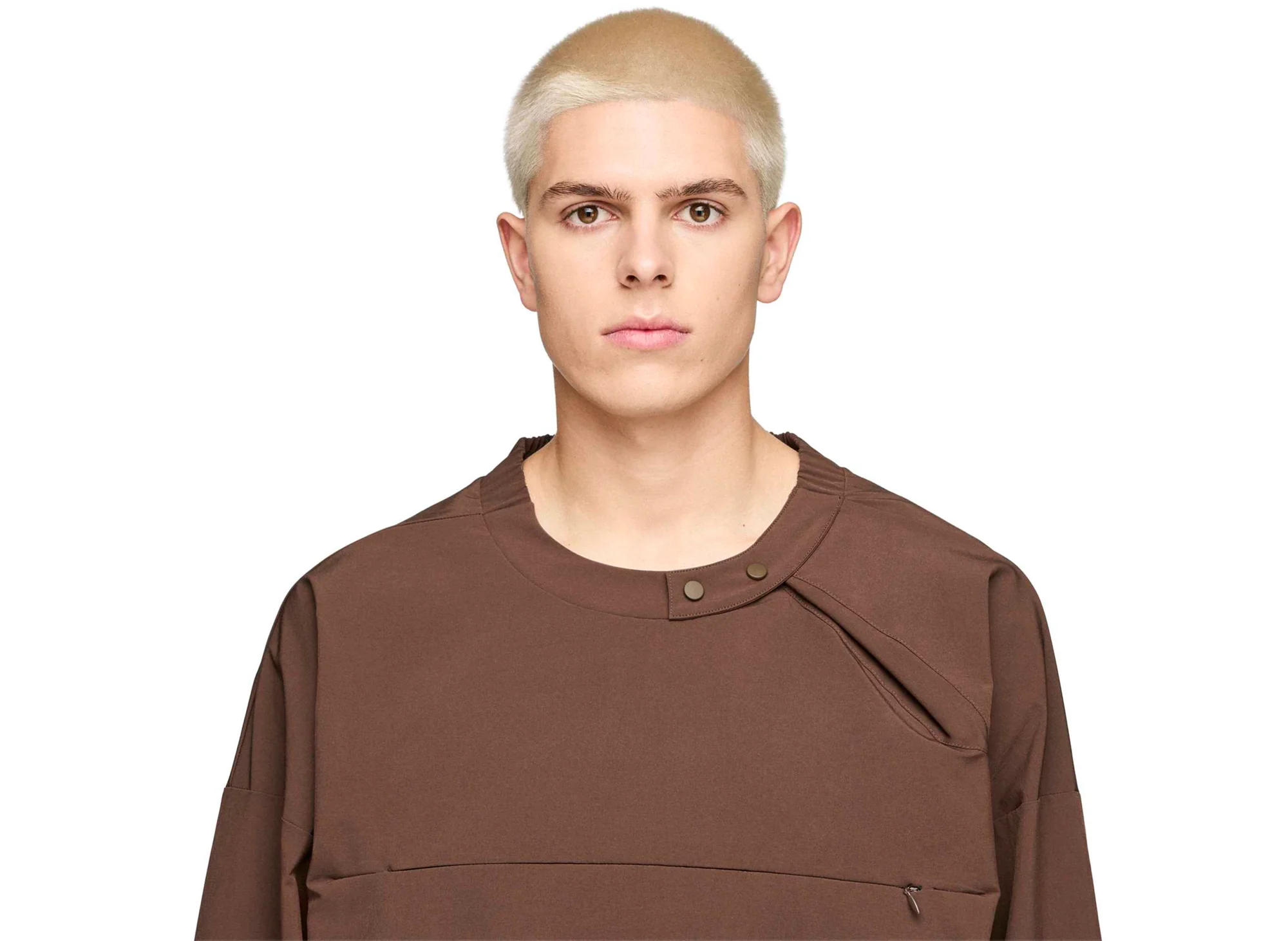 Adidas x Entire Studios Z.N.E. Track Top in Dust Cargo - Image 5