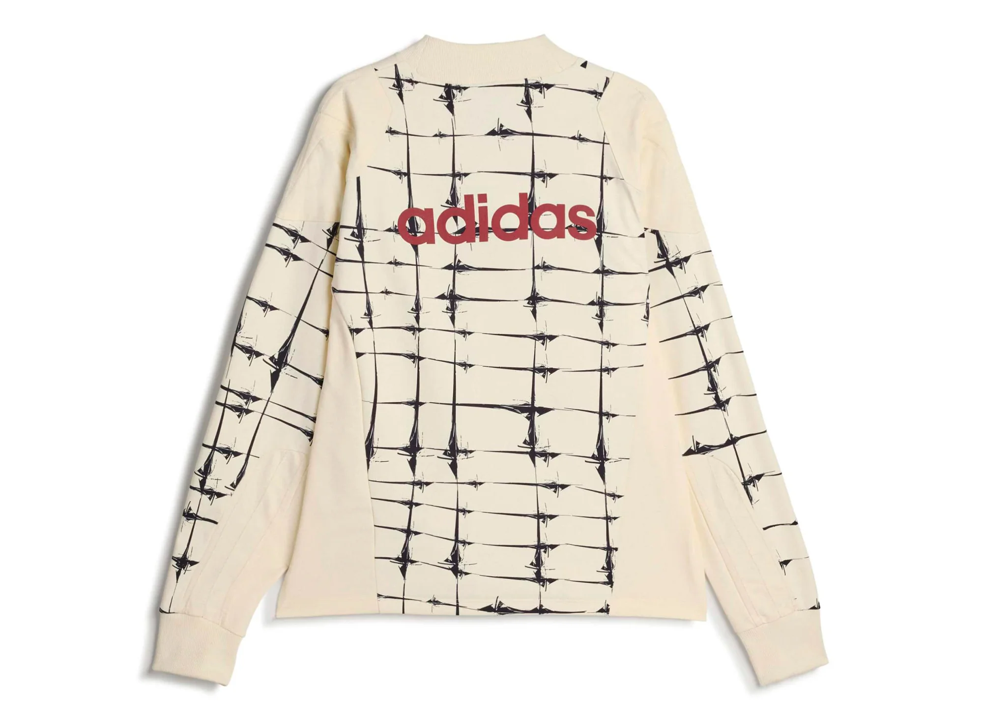 Adidas x Thug Club Goalie Long Sleeve T-Shirt in Cream White - Image 2