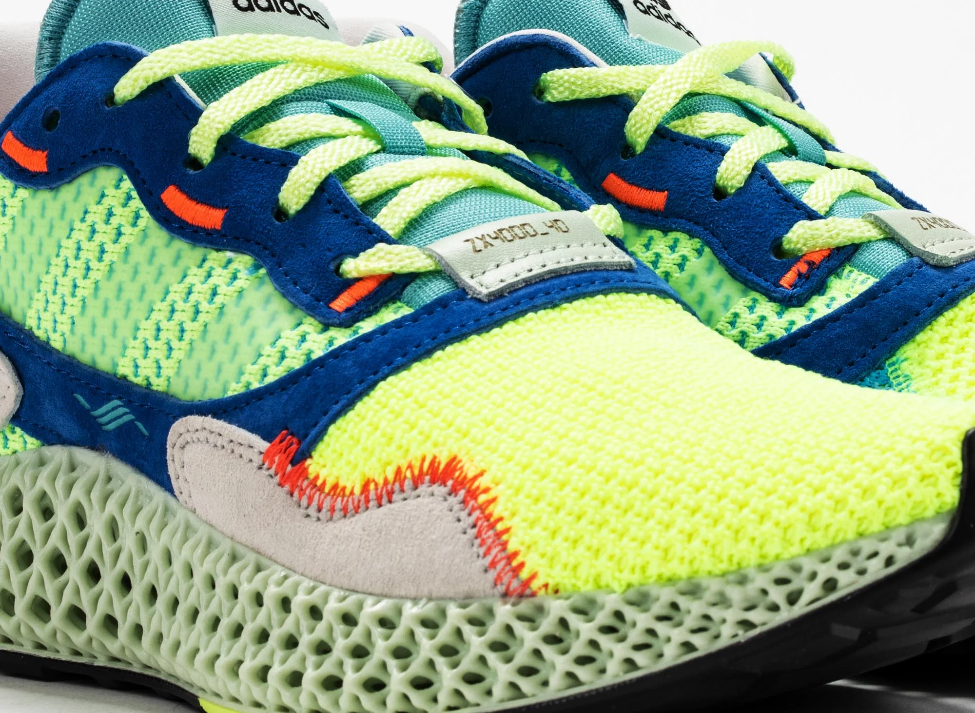 adidas ZX 4000 4D 'Easy Mint' - Image 3