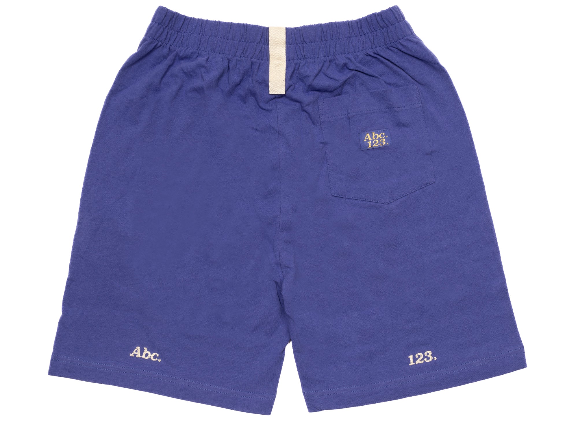 Advisory Board Crystals Abc. 123. Lounge Shorts in Sapphire - Image 2
