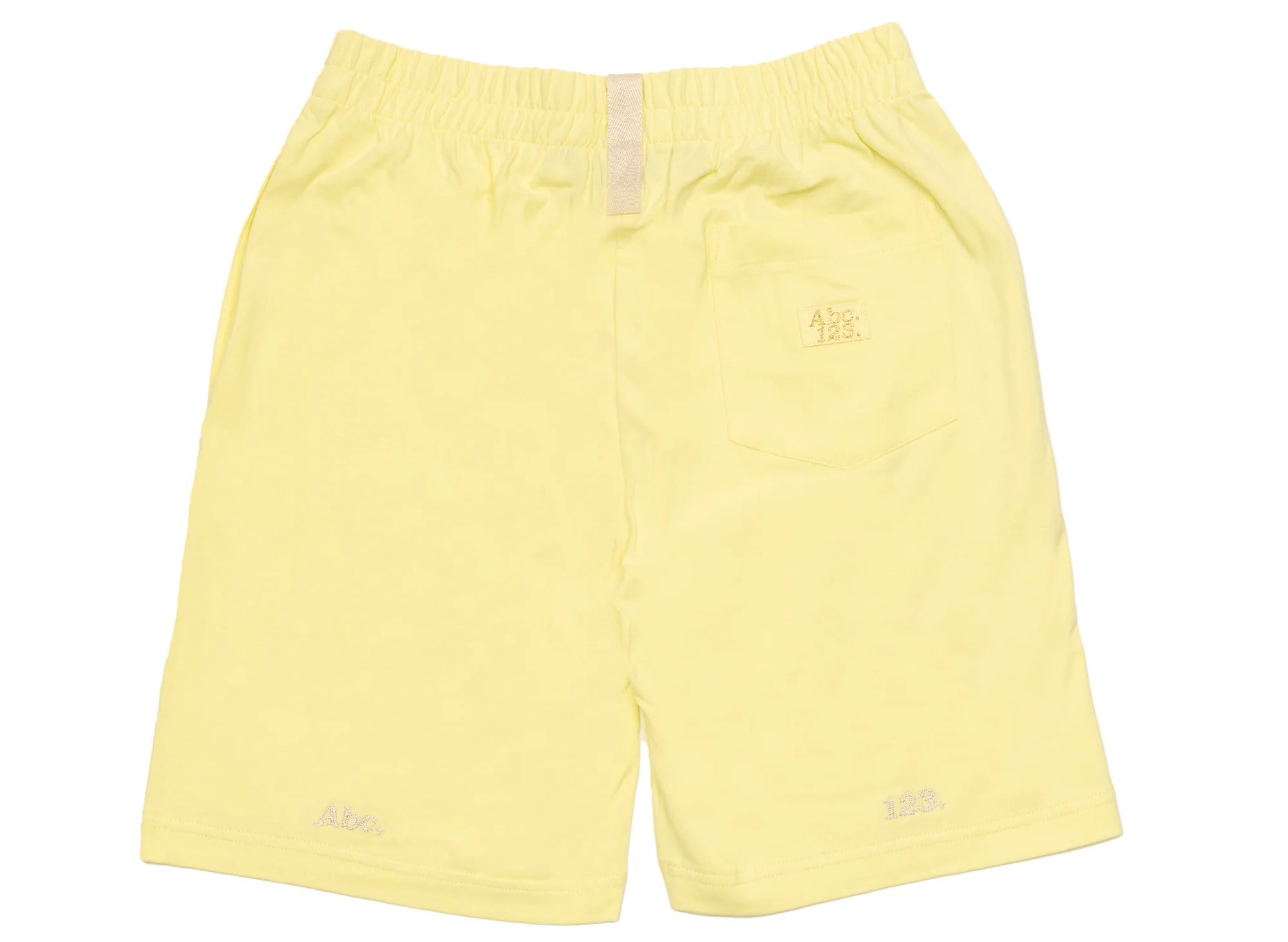 Advisory Board Crystals Abc. 123. Lounge Shorts in Sulfur - Image 2