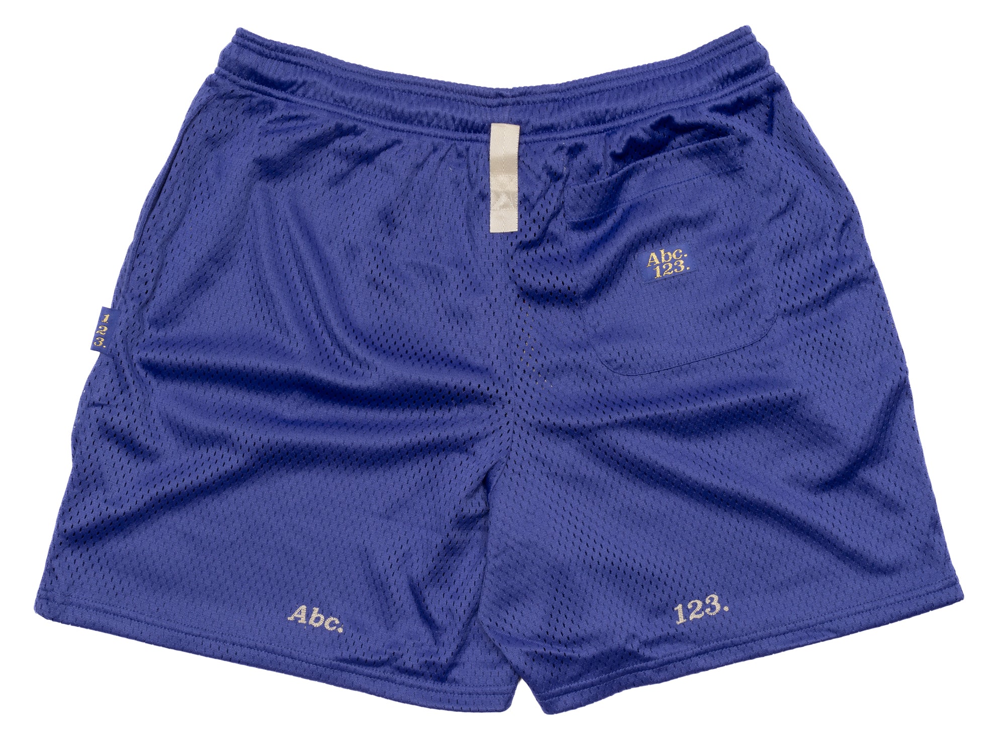 Advisory Board Crystals Abc. 123. Mesh Shorts in Sapphire - Image 2