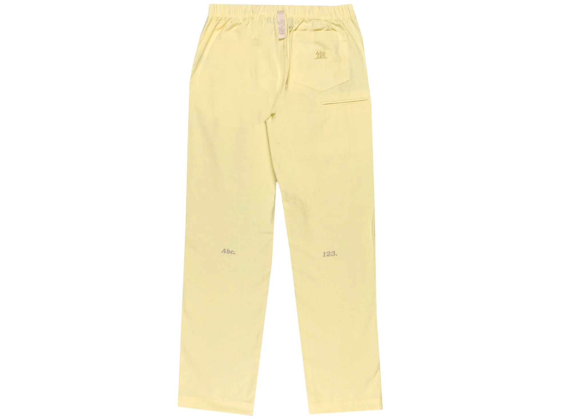 Advisory Board Crystals Abc. 123. Studio Work Pants in Sulfur - Image 2