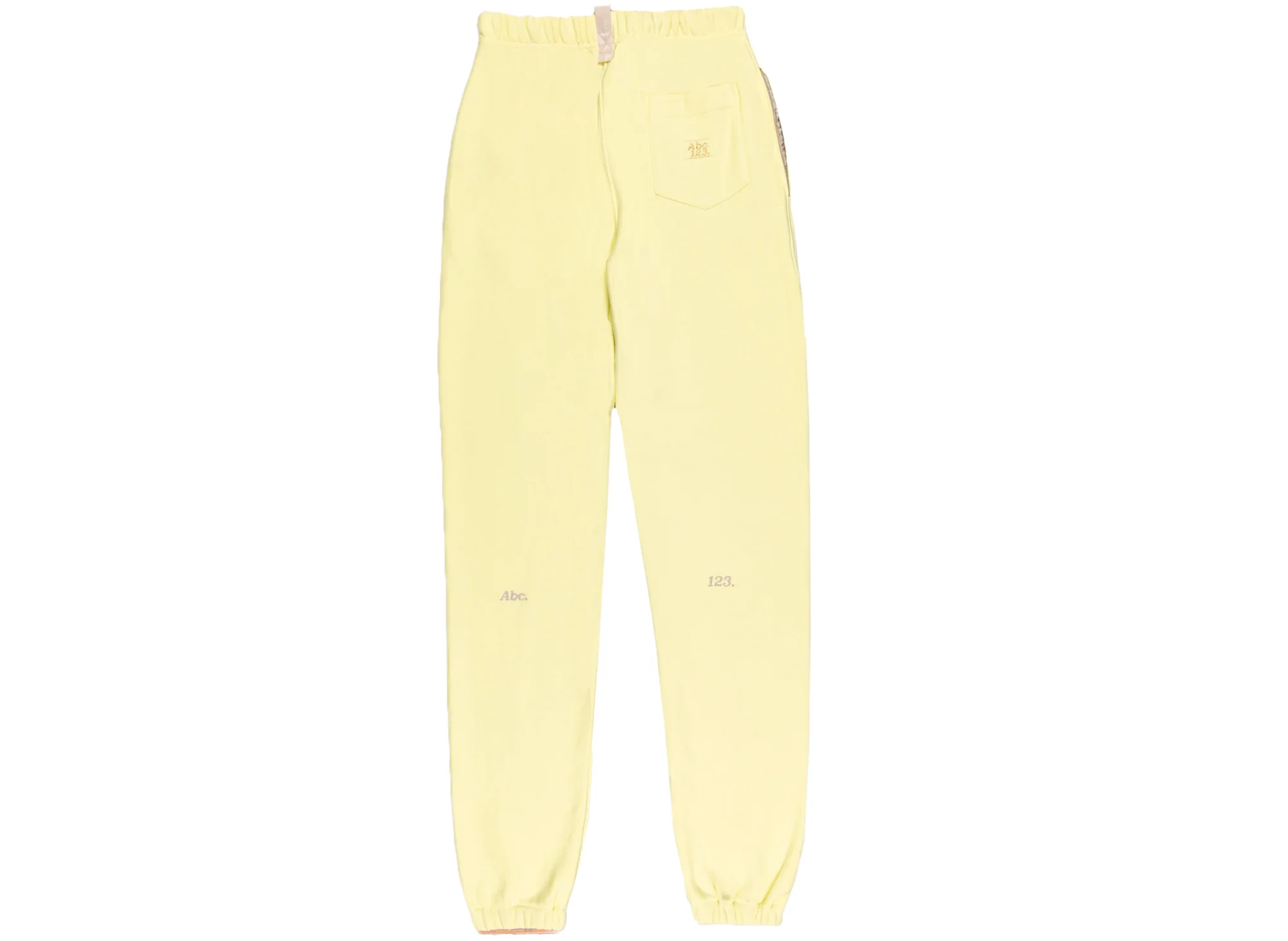Advisory Board Crystals Abc. 123. Sweatpants in Sulfur - Image 2