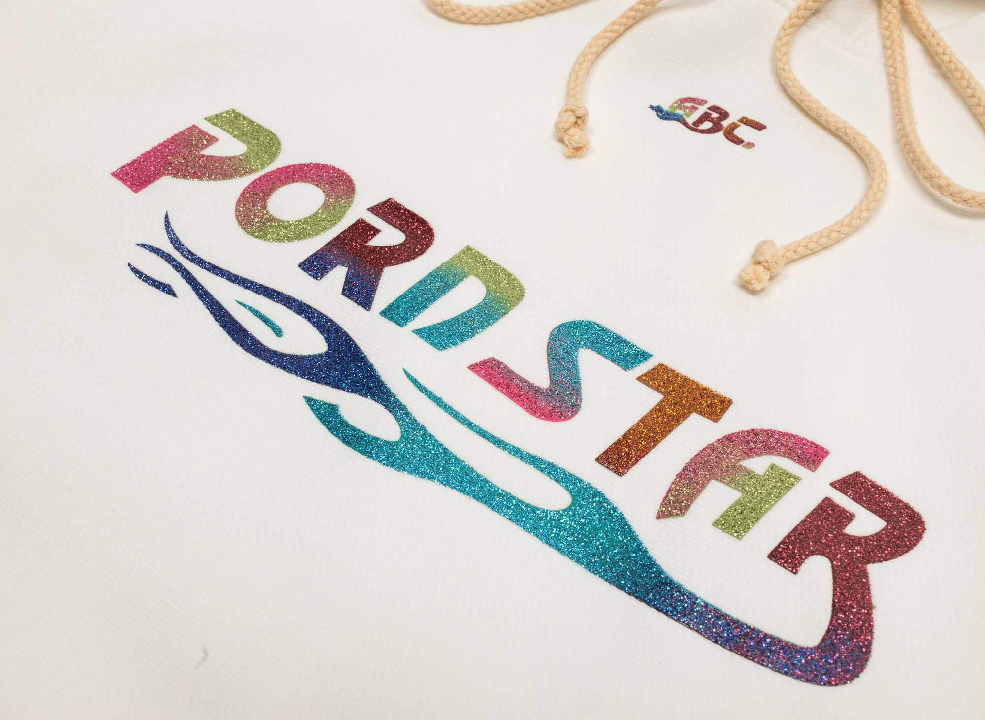 Advisory Board Crystals Abc. Pornstar Hoodie in White - Image 2