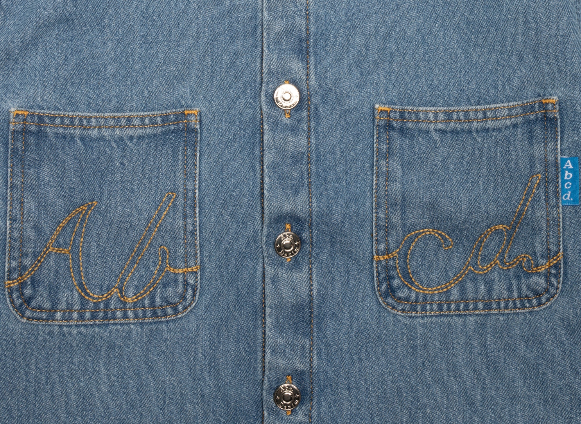 Advisory Board Crystals Abcd. Denim Work Shirt - Image 3