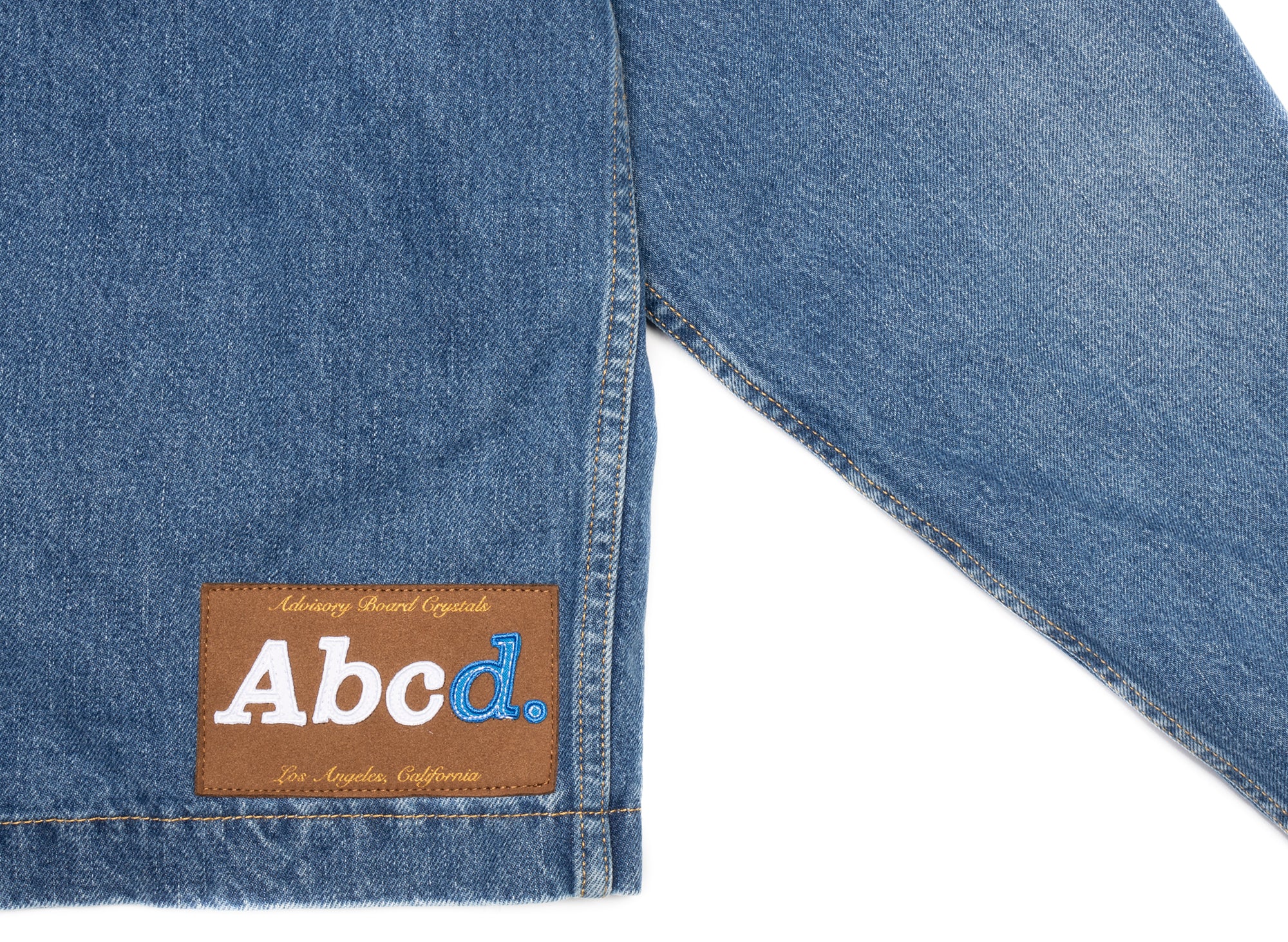 Advisory Board Crystals Quilted Denim Jacket - Image 2