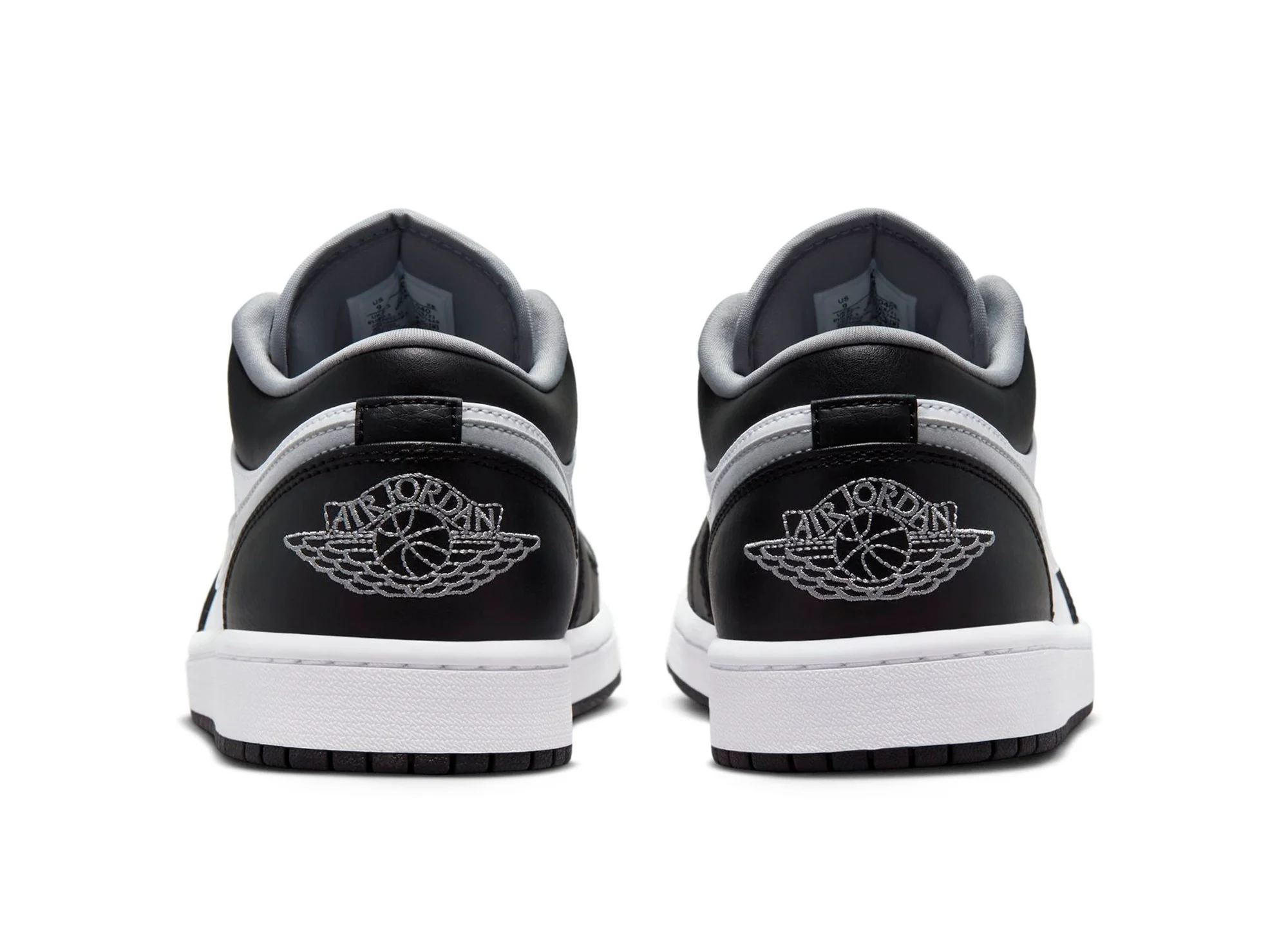 Air Jordan 1 Low in Black / Particle Grey - Image 2