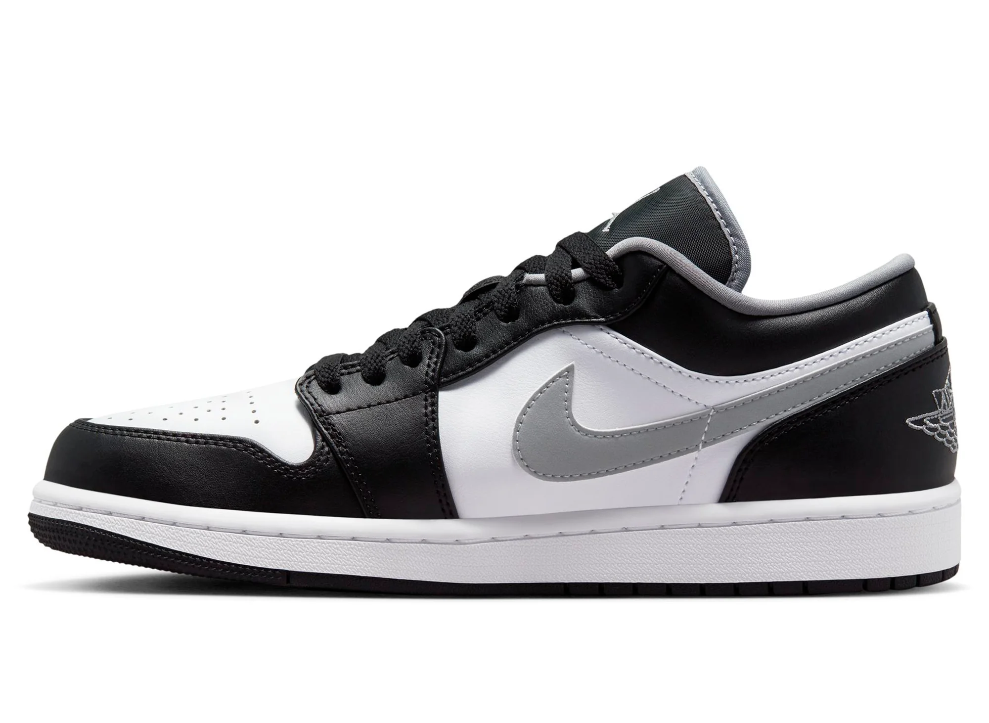 Air Jordan 1 Low in Black / Particle Grey - Image 3