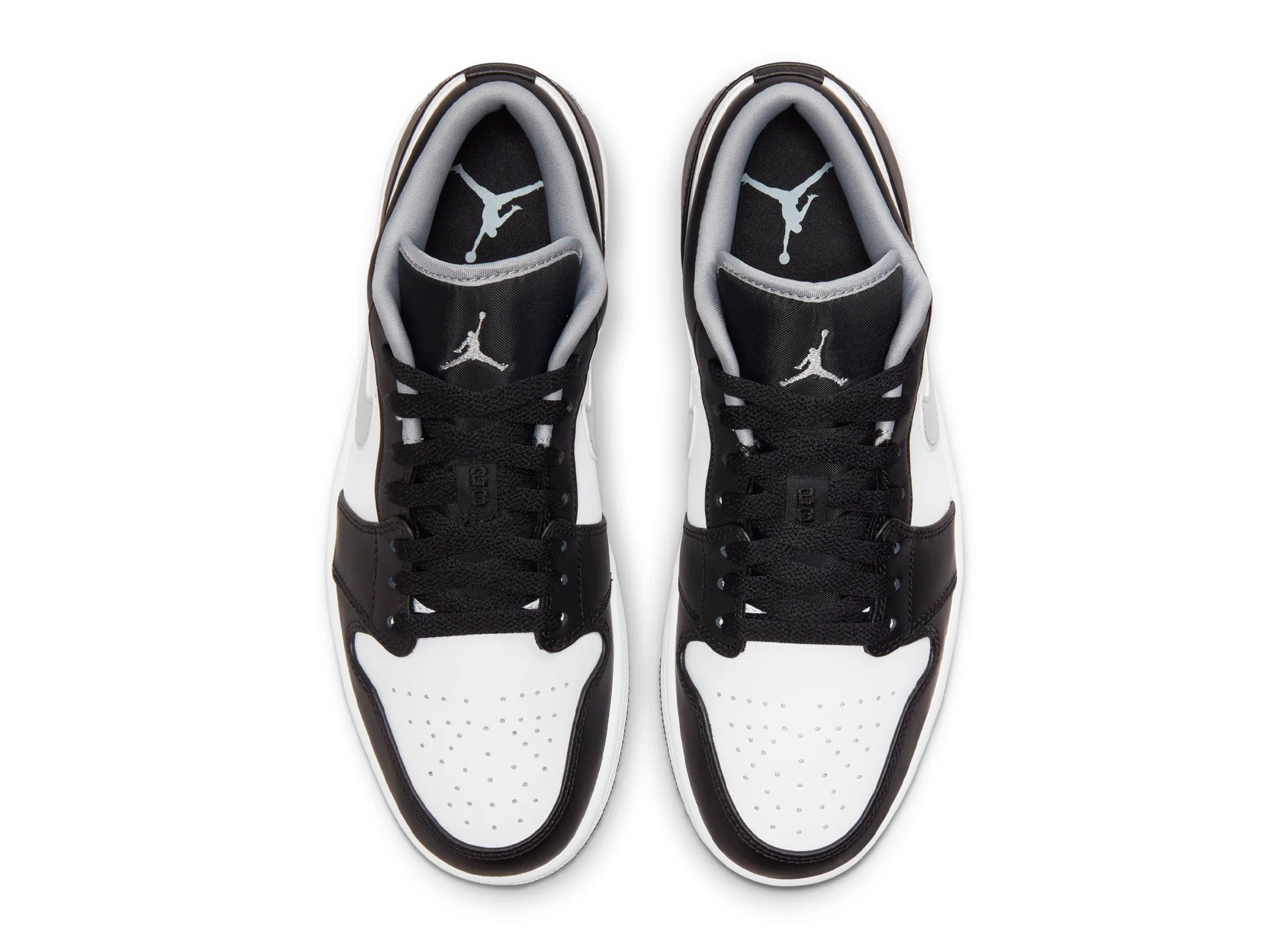 Air Jordan 1 Low in Black / Particle Grey - Image 4