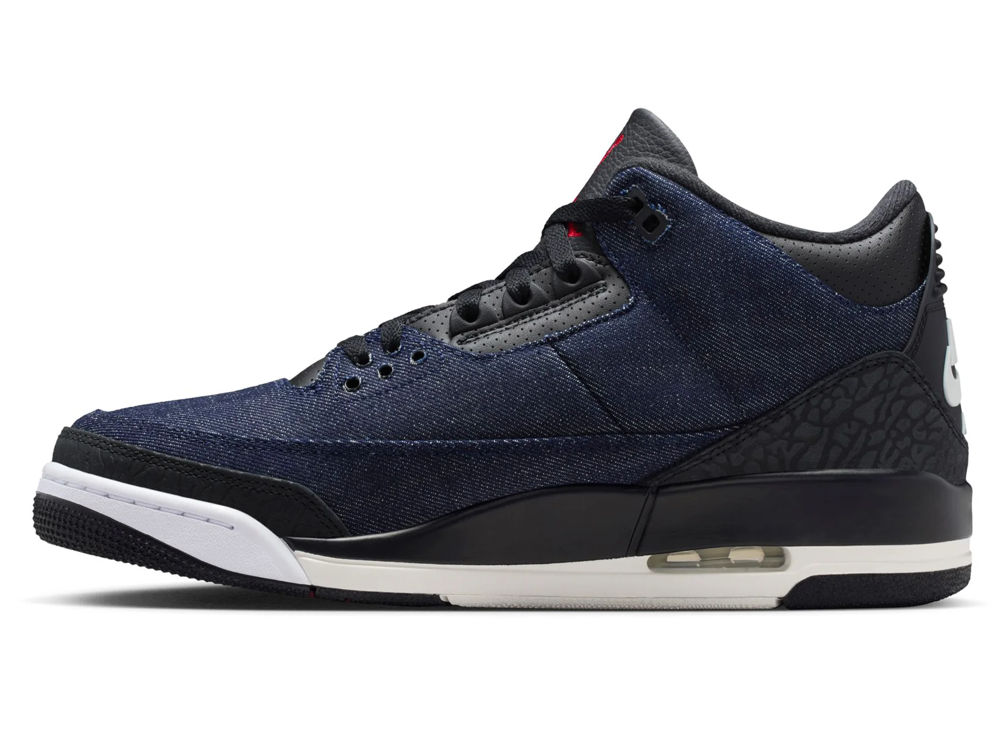 Air Jordan 3 x Levi's "Indigo and Gym Red" - Image 3