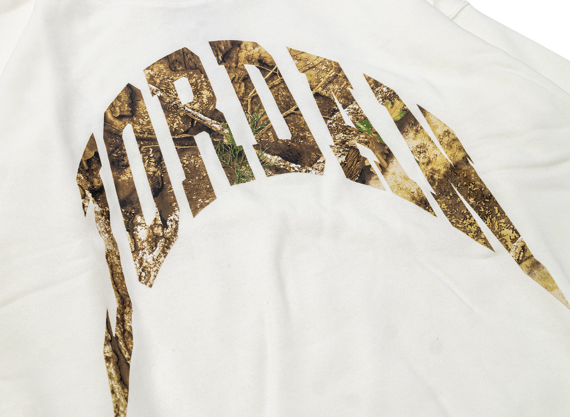 Air Jordan Brooklyn French Terry Realtree Sweatshirt in Sail - Image 2