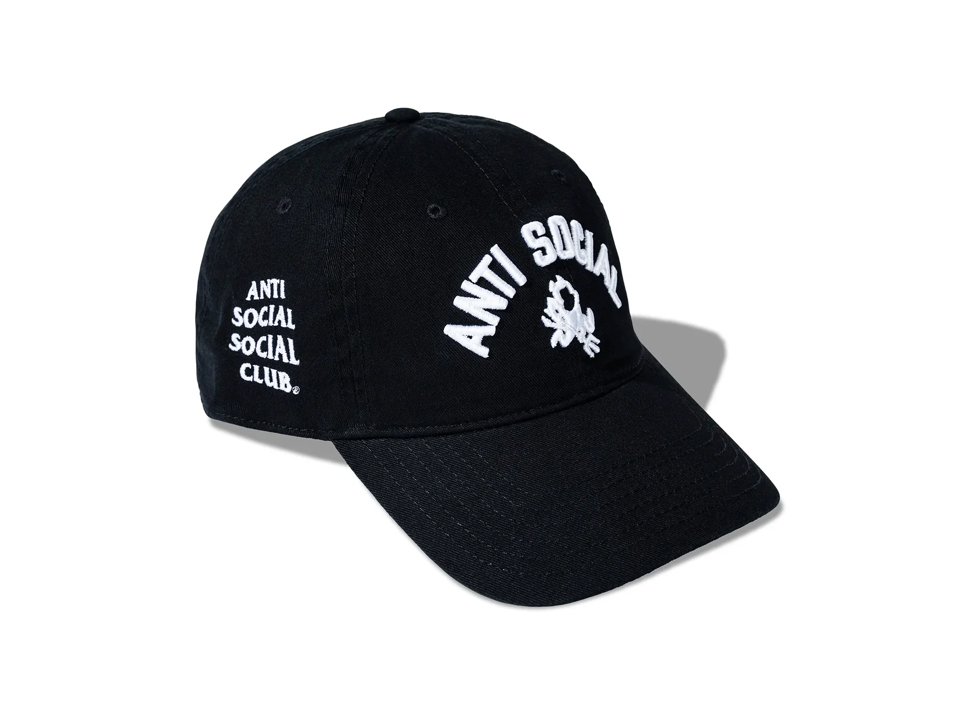Anti Social Social Club ASSC Devil Cap in Black - Image 2