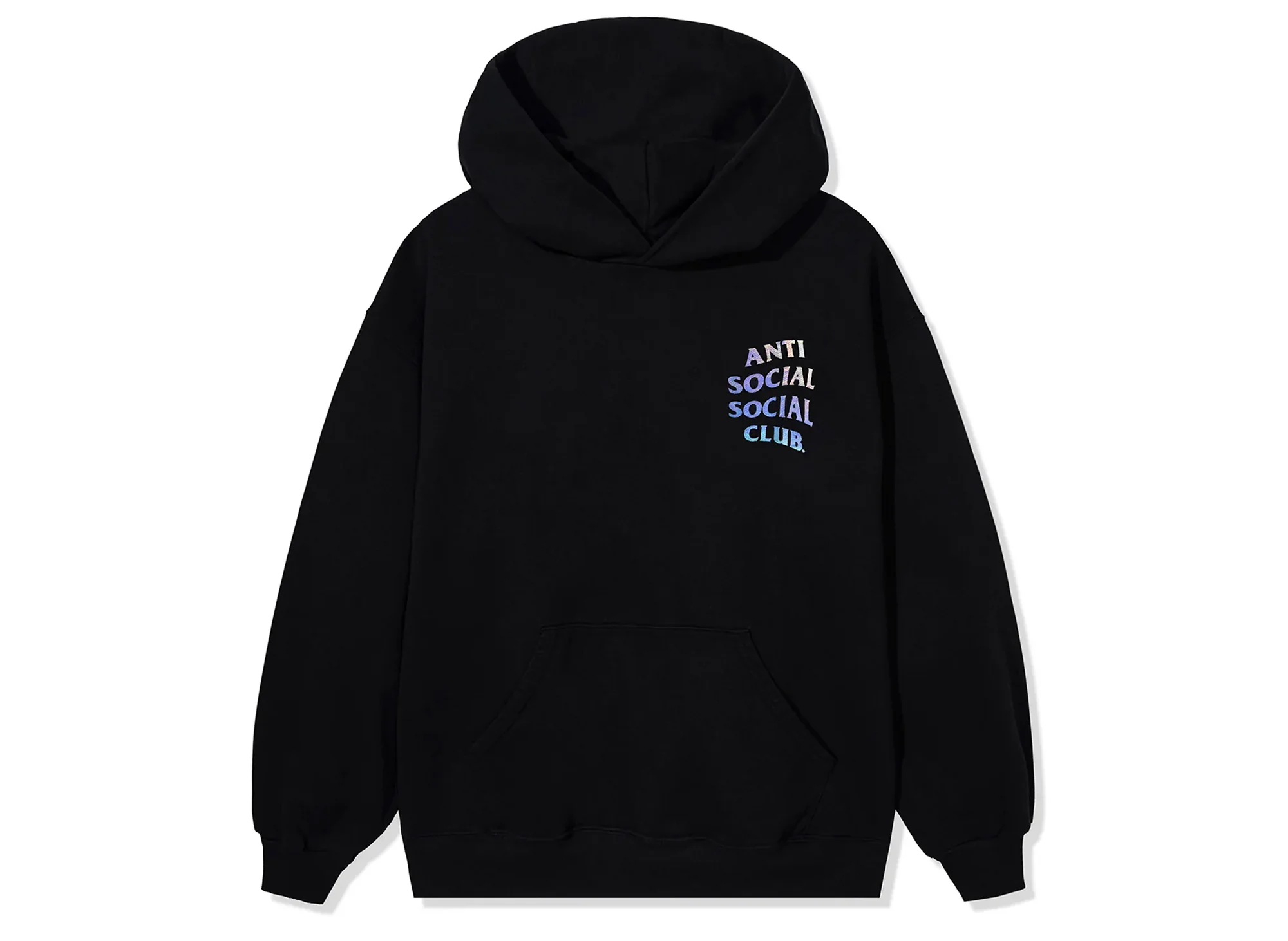 Anti Social Social Club Get Weird Hologram Hoodie - Image 2