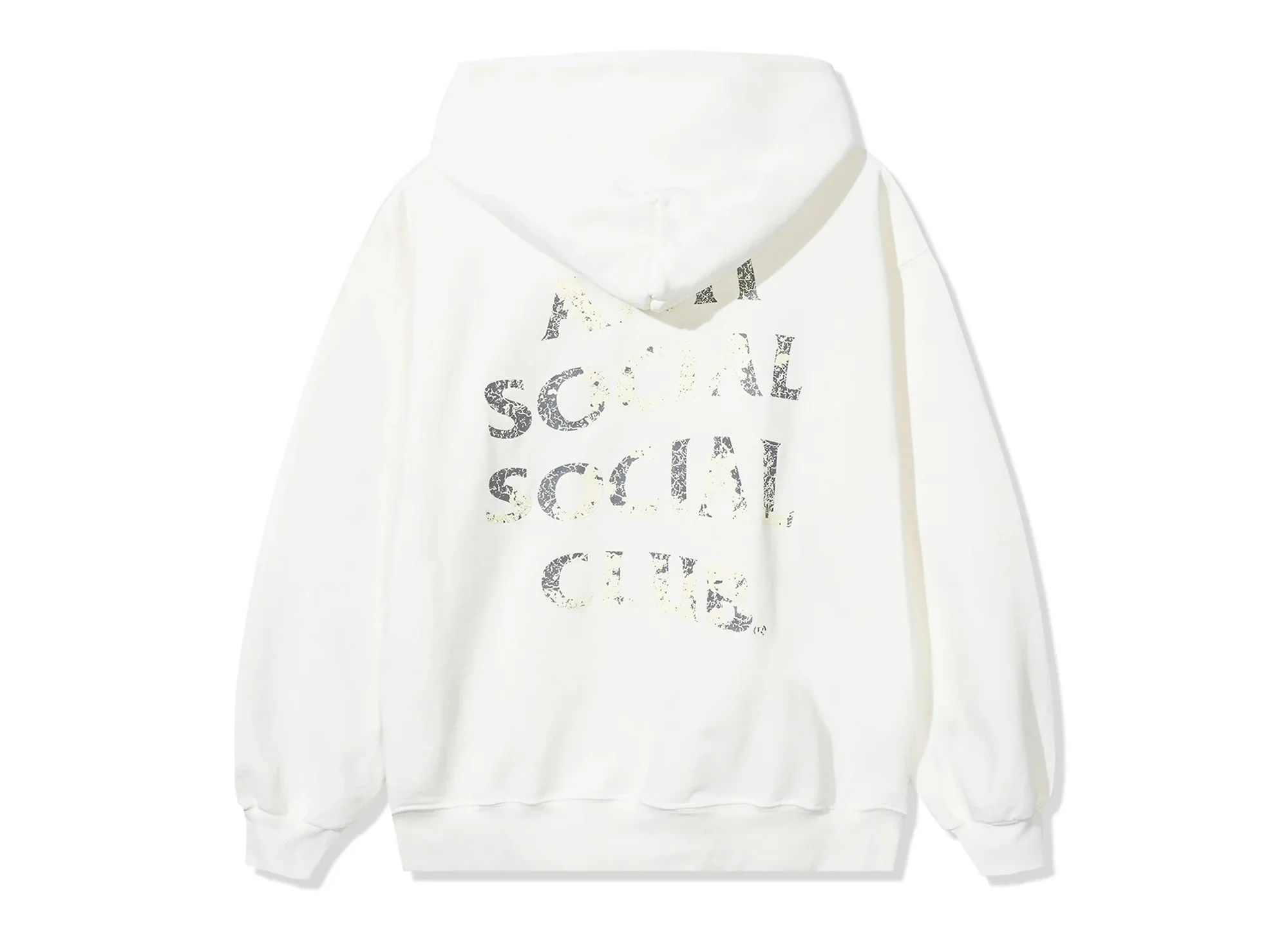 Anti Social Social Club Mind Game Weathered Hoodie in Natural