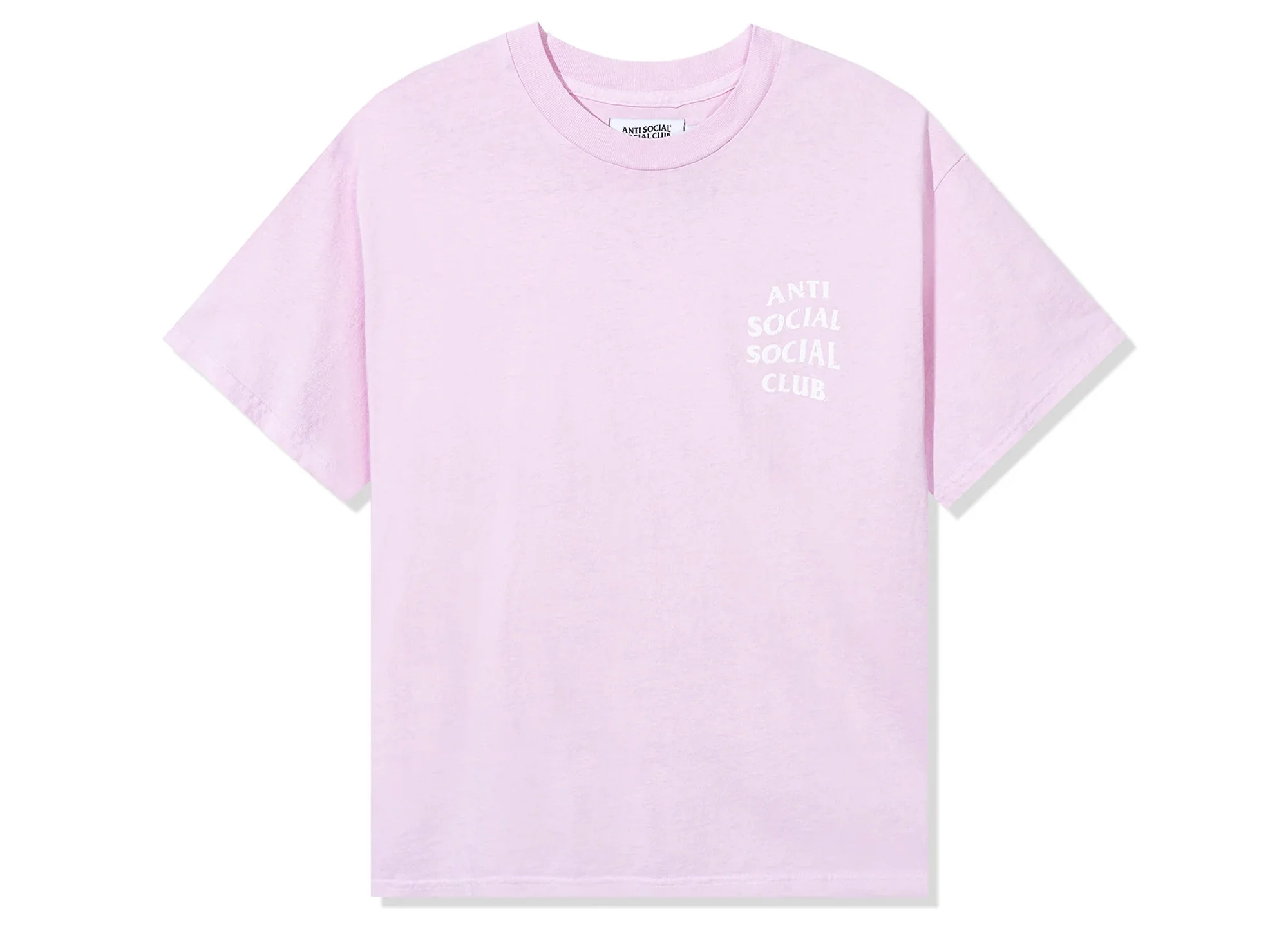 Anti Social Social Club Mind Game Weathered Tee in Pink - Image 2