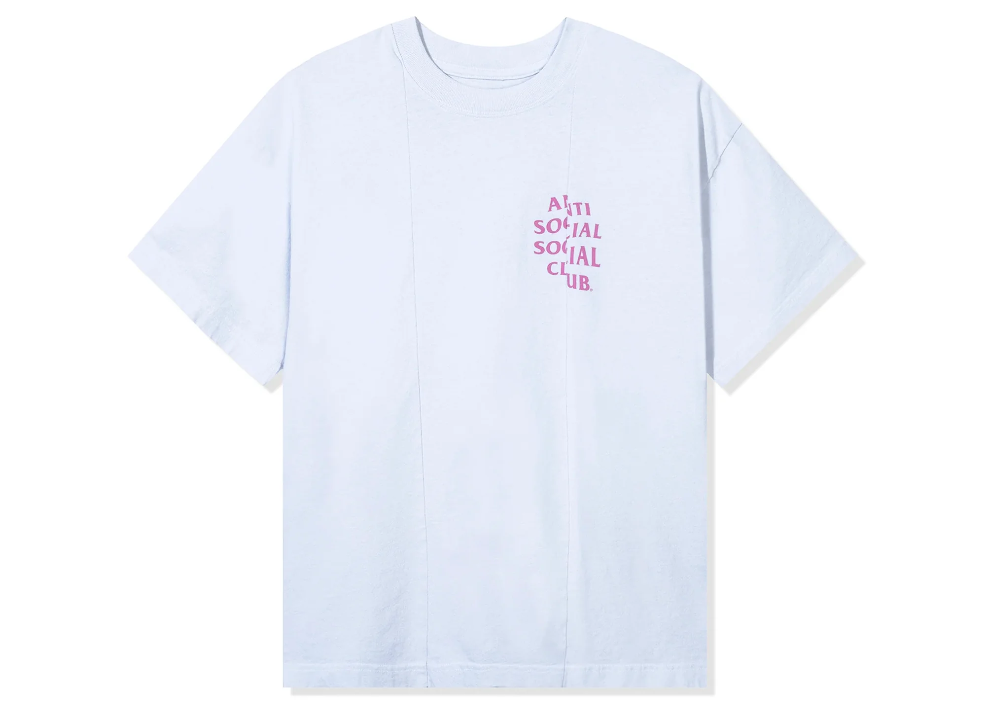 Anti Social Social Club Sliced Mind Games Tee in Grey - Image 2