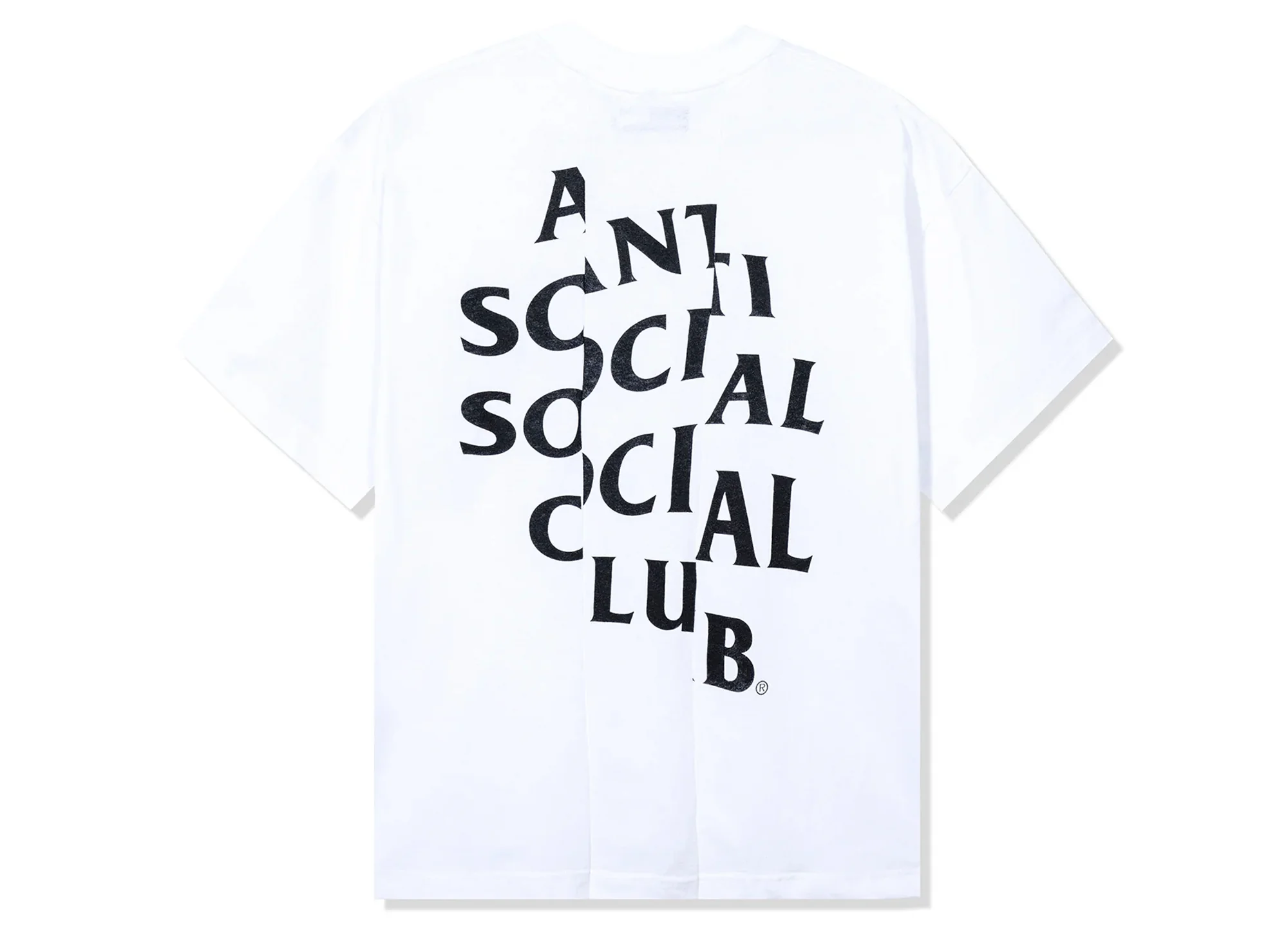 Anti Social Social Club Sliced Mind Games Tee in White