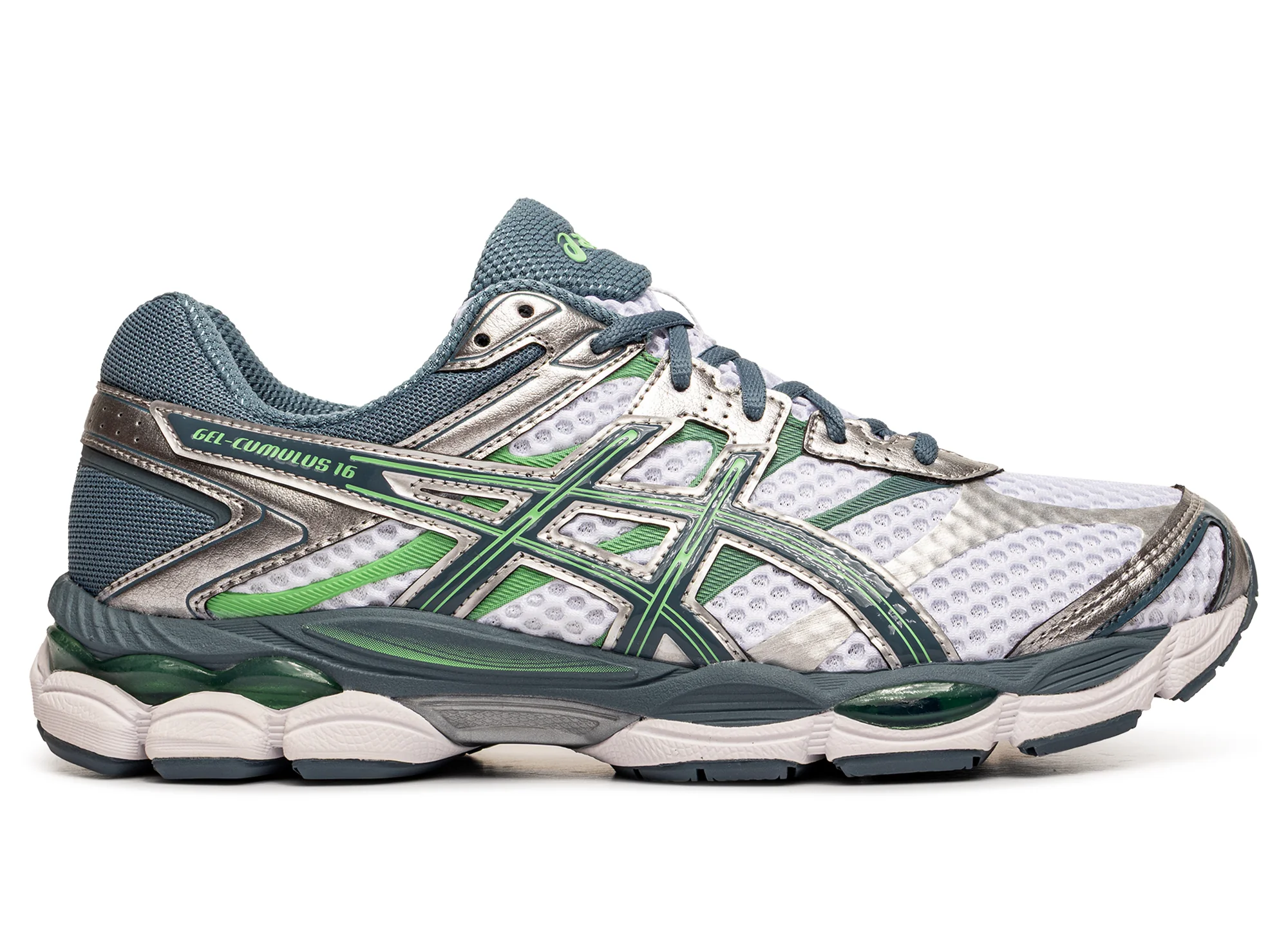 Asics Gel-Cumulus White / Ironclad 16