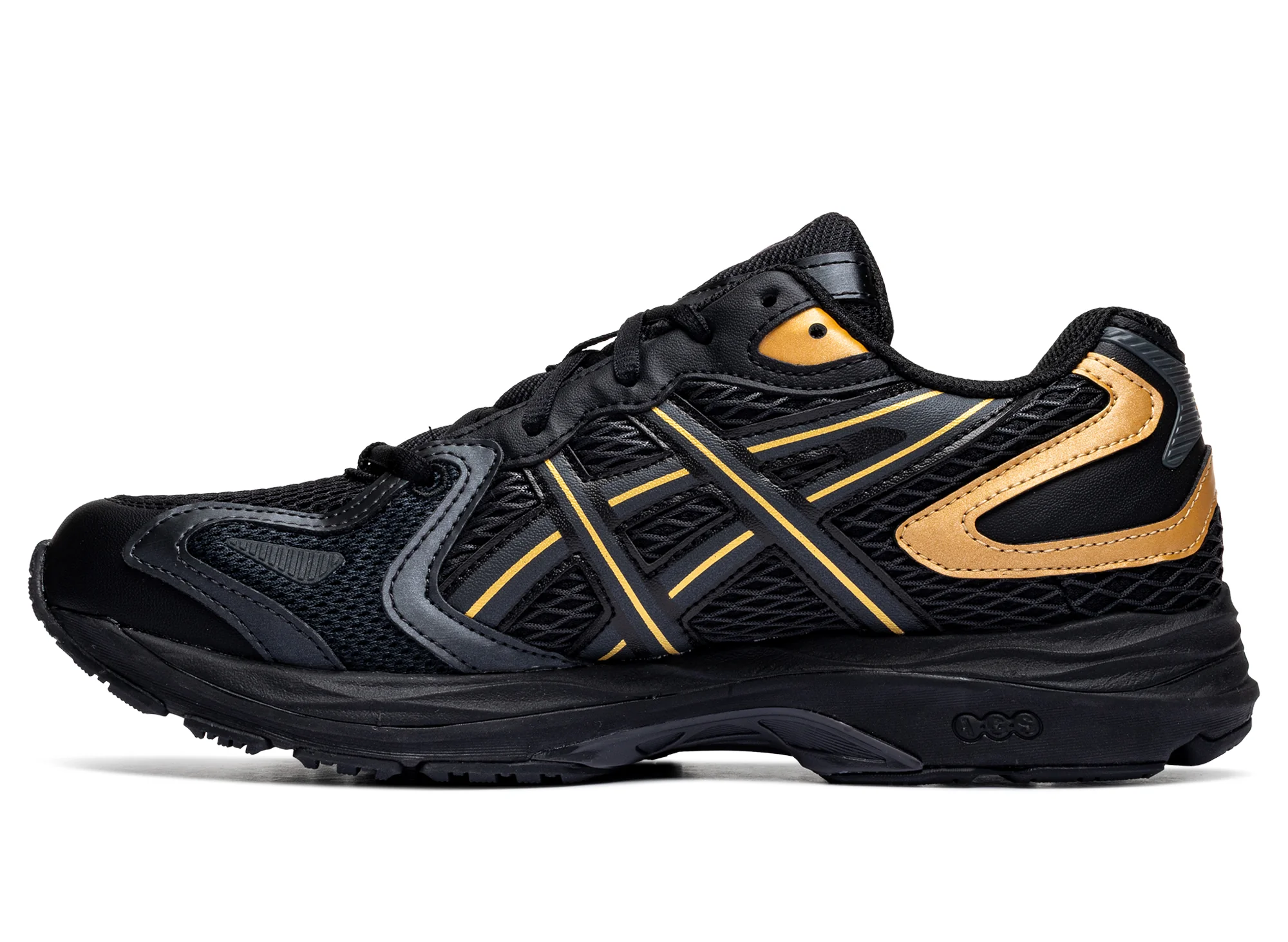 Asics Gel-K1011 in 'Black / Pure Gold' - Image 3