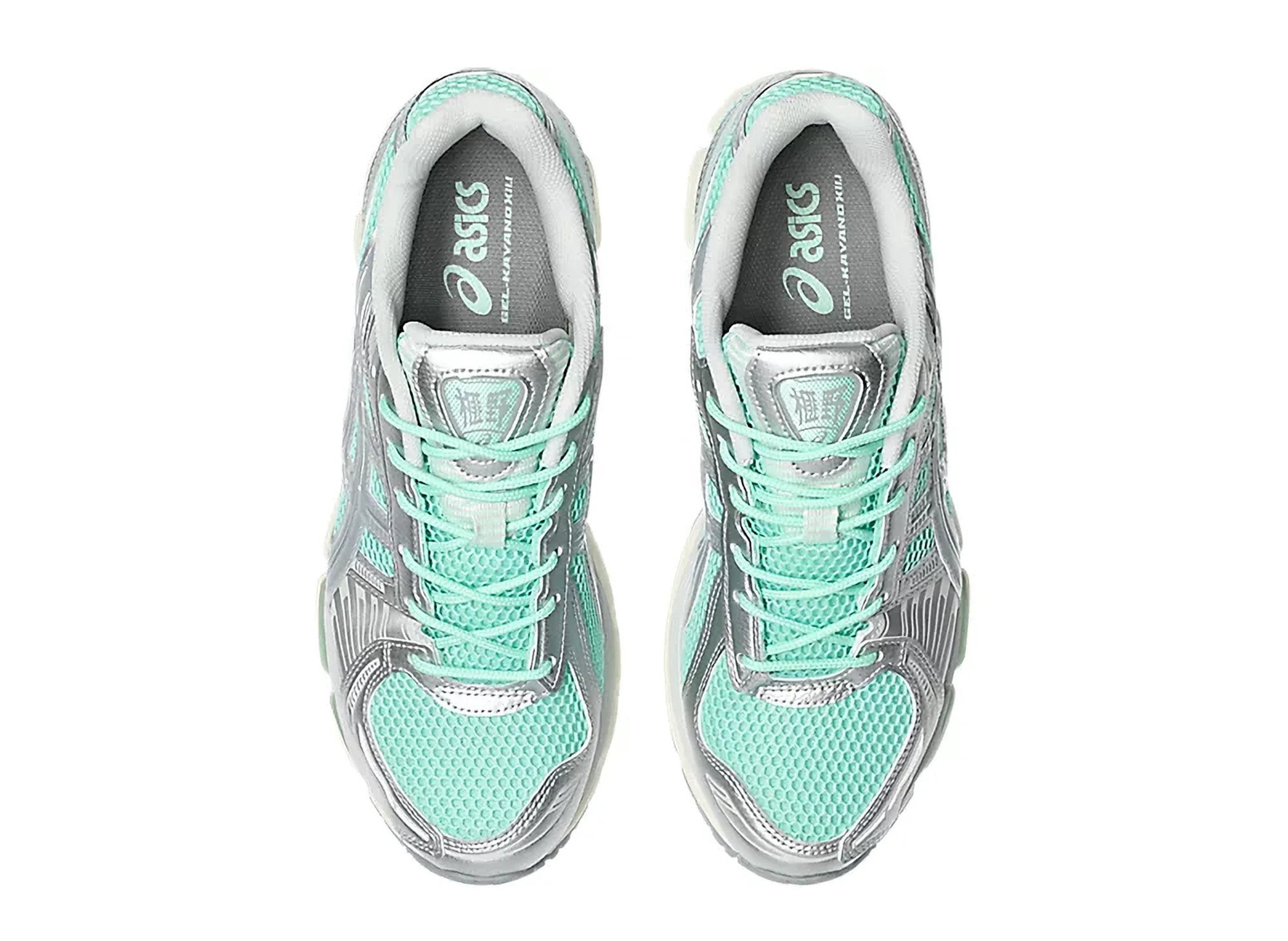 Asics Gel-Kayano 12.1 in 'Ice Green / Gravel' - Image 4