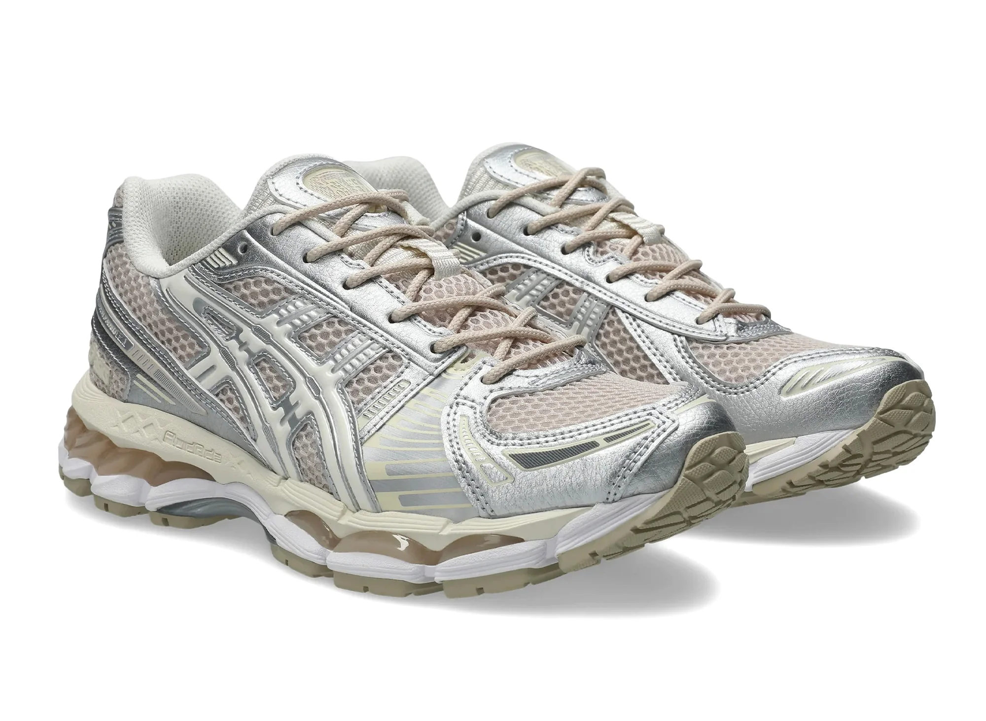Asics Gel-Kayano 12.1 in 'Mineral Beige / Cream' - Image 2
