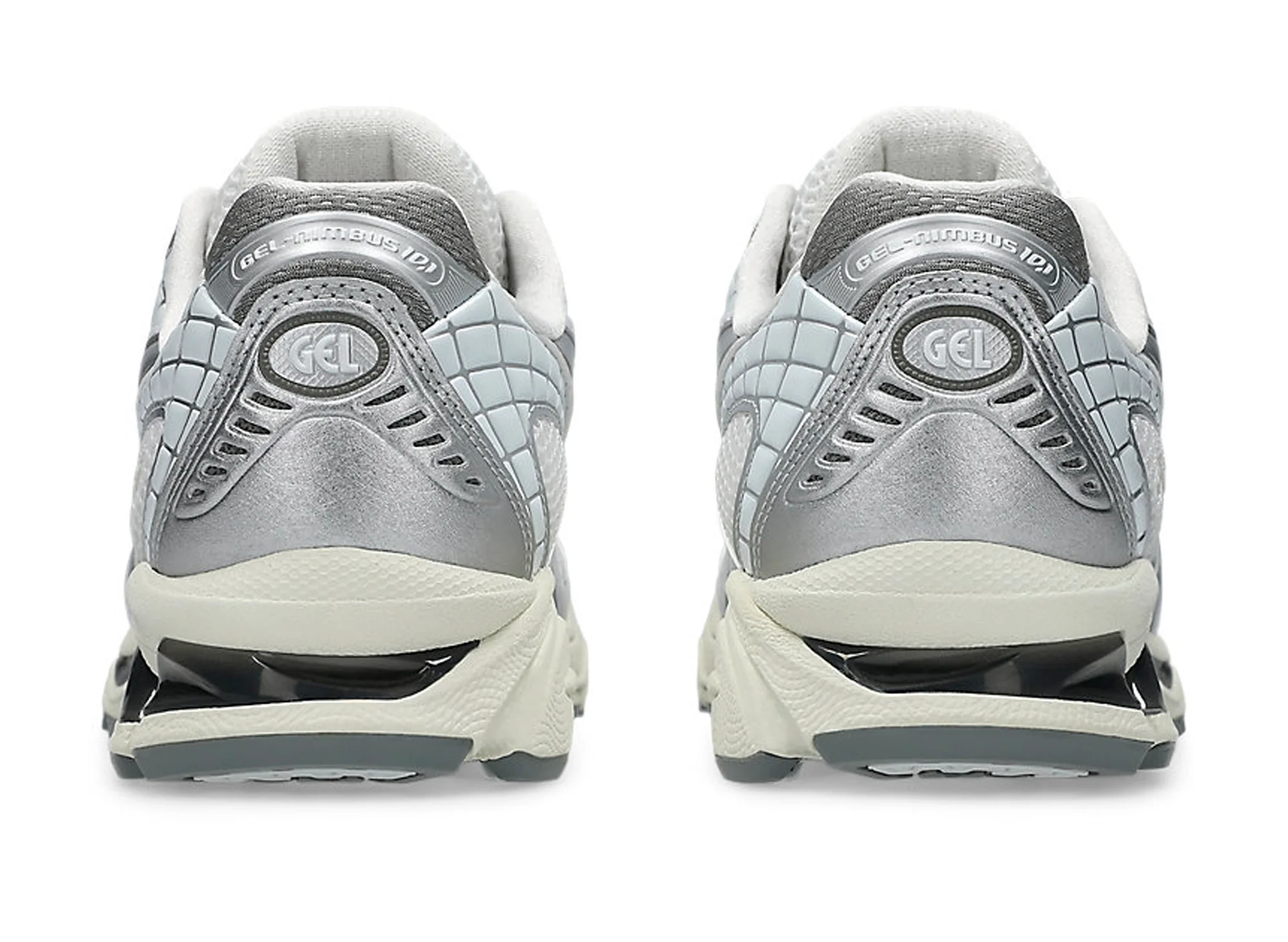 Asics Gel-Nimbus 10.1 in 'White / Airy Blue' - Image 2