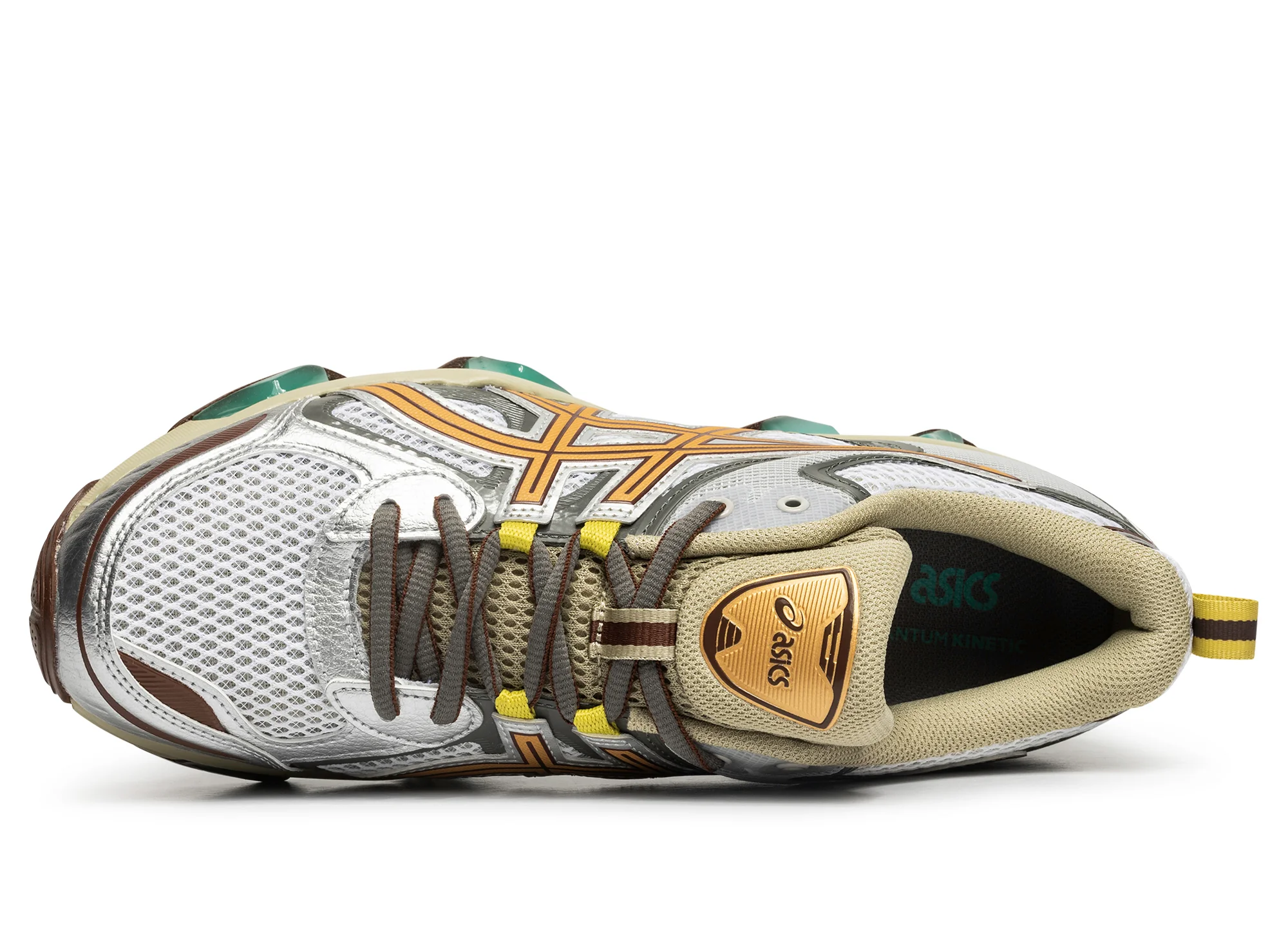 Asics Gel-Quantum Kinetic 'White / Khaki' - Image 4