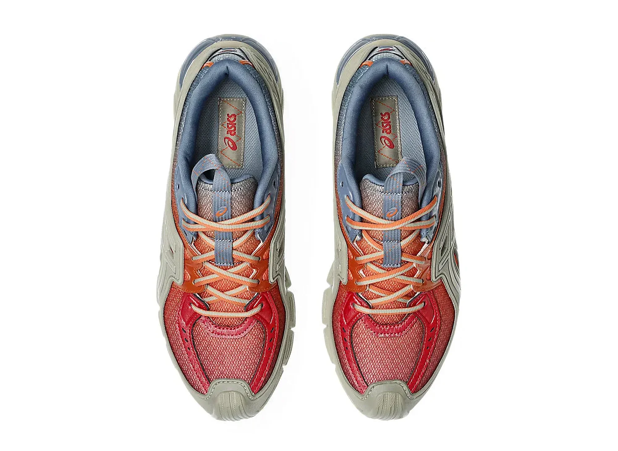 Asics UB13-S Gel-SD-Lyte in 'Olive Grey / Rust Orange' - Image 4
