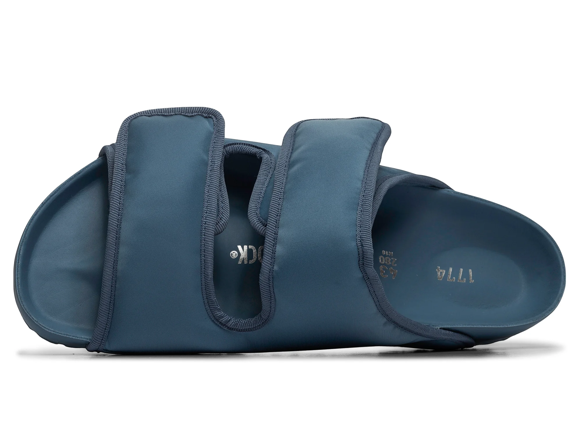 Birkenstock Arizona CosNy EXQ SYN in Faded Denim - Image 4