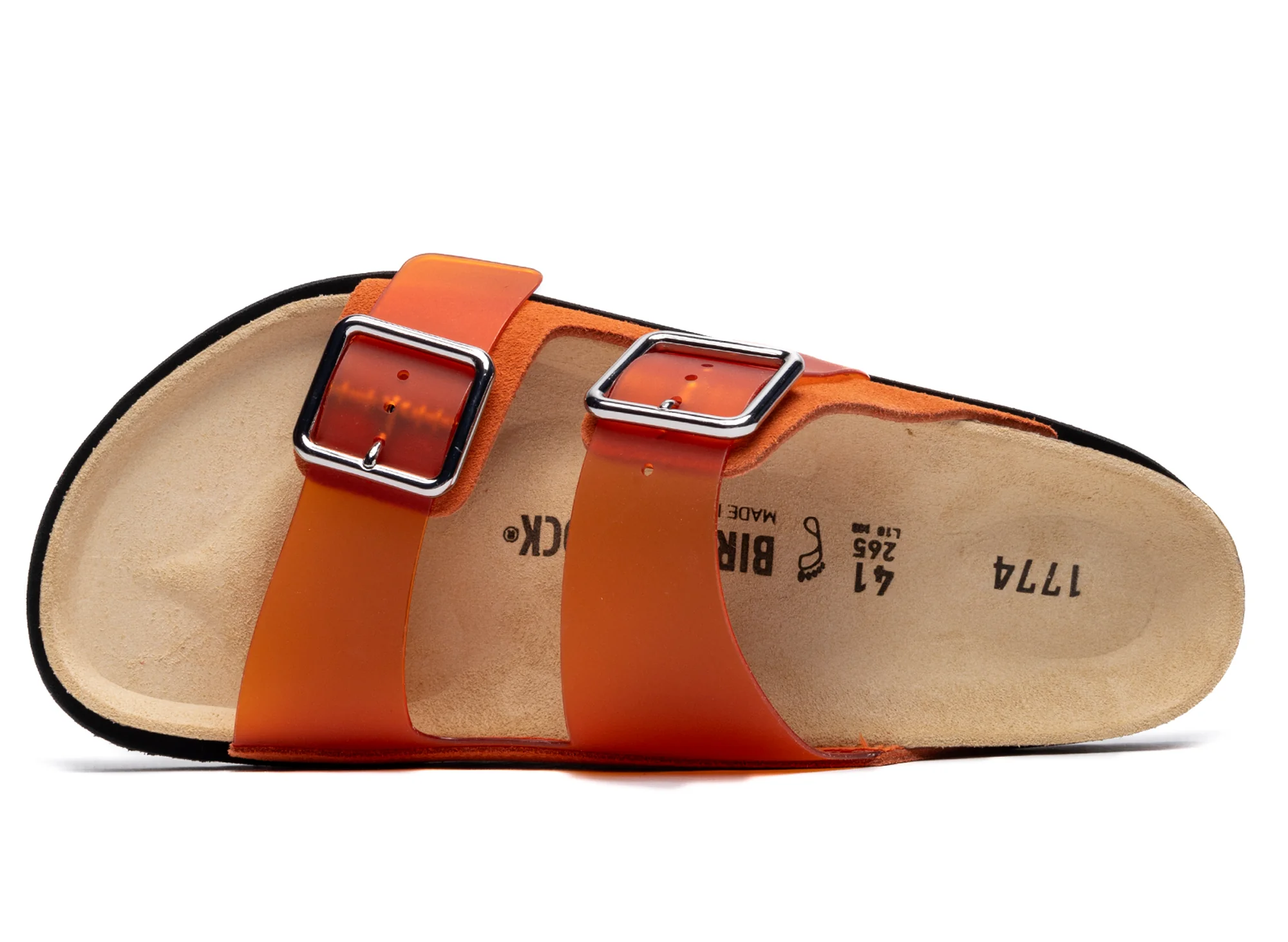 Birkenstock Arizona Milky PVC 1774 in Vibrant Rose - Image 3