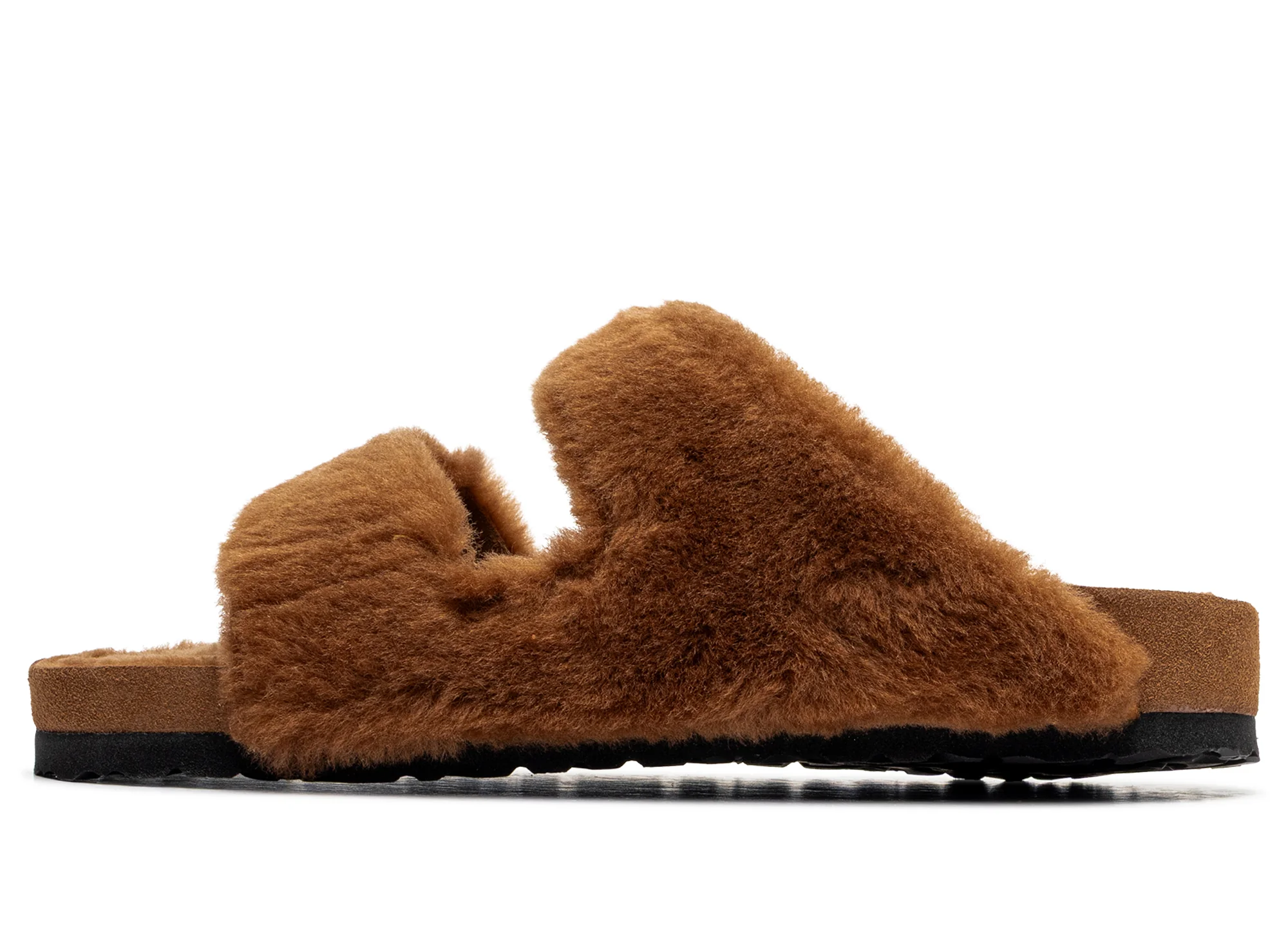 Birkenstock Arizona SK1 1774 Shearling Caramel LAF - Image 3