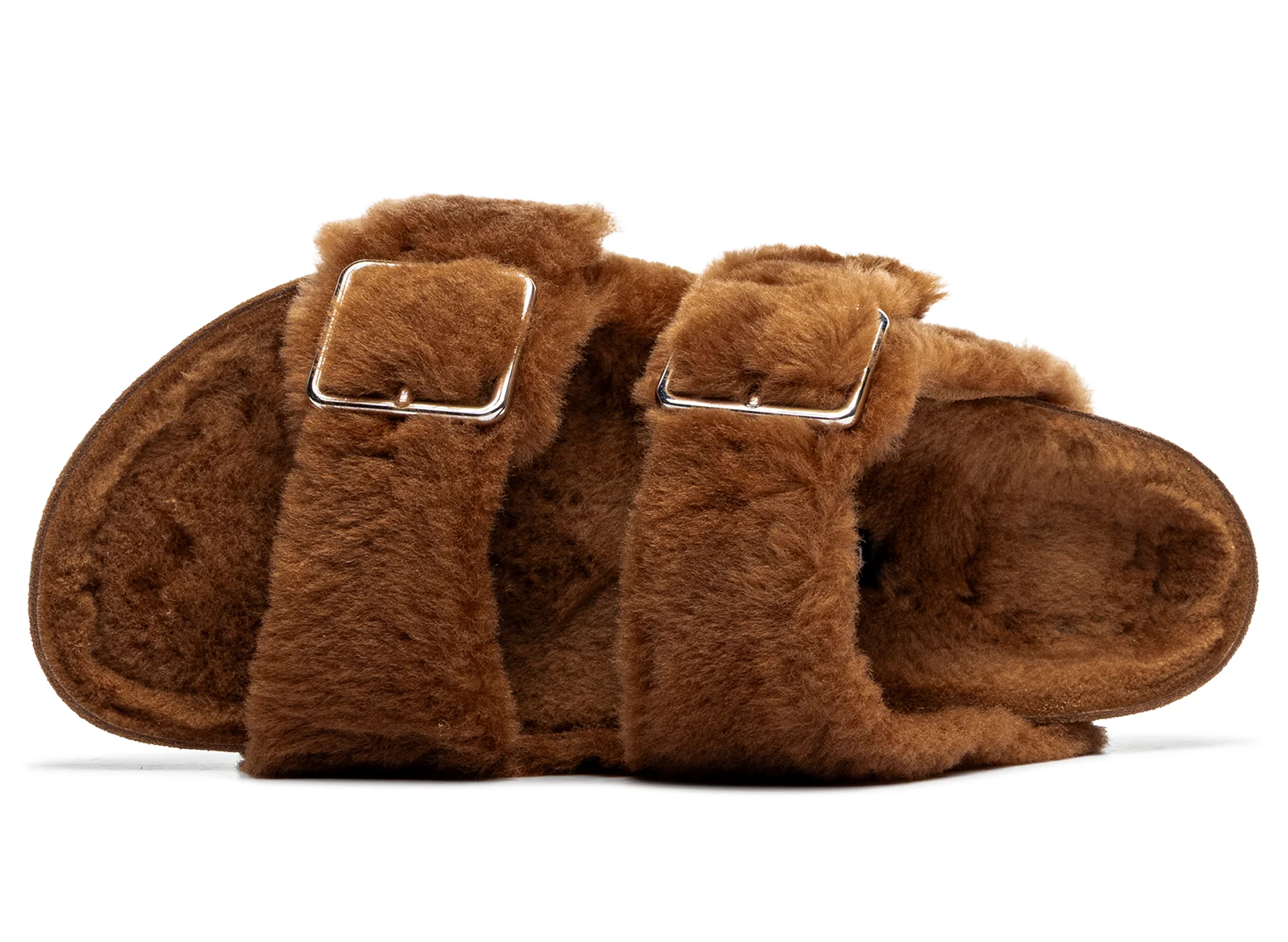 Birkenstock Arizona SK1 1774 Shearling Caramel LAF - Image 4