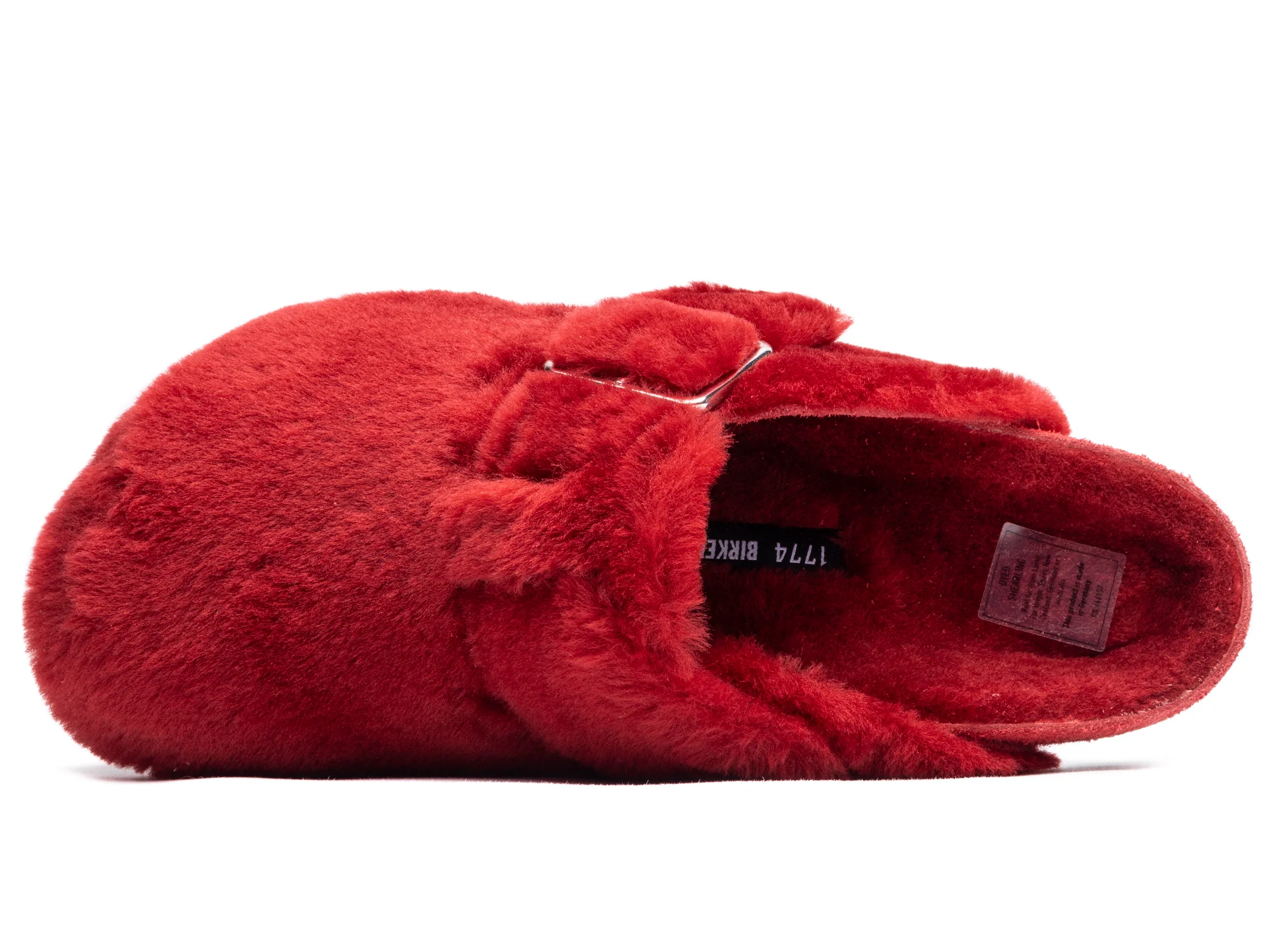 Birkenstock Boston 1774 in Shearling Red - Image 2