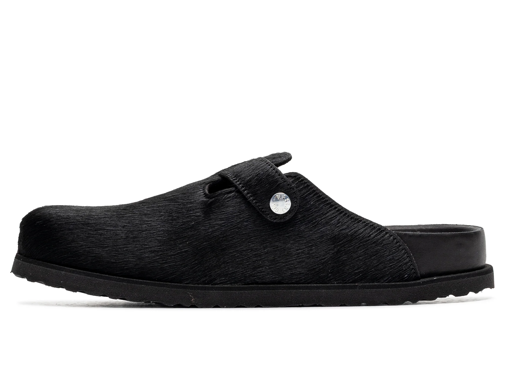 Birkenstock Boston FUR Black EXQ 1774 - Image 3