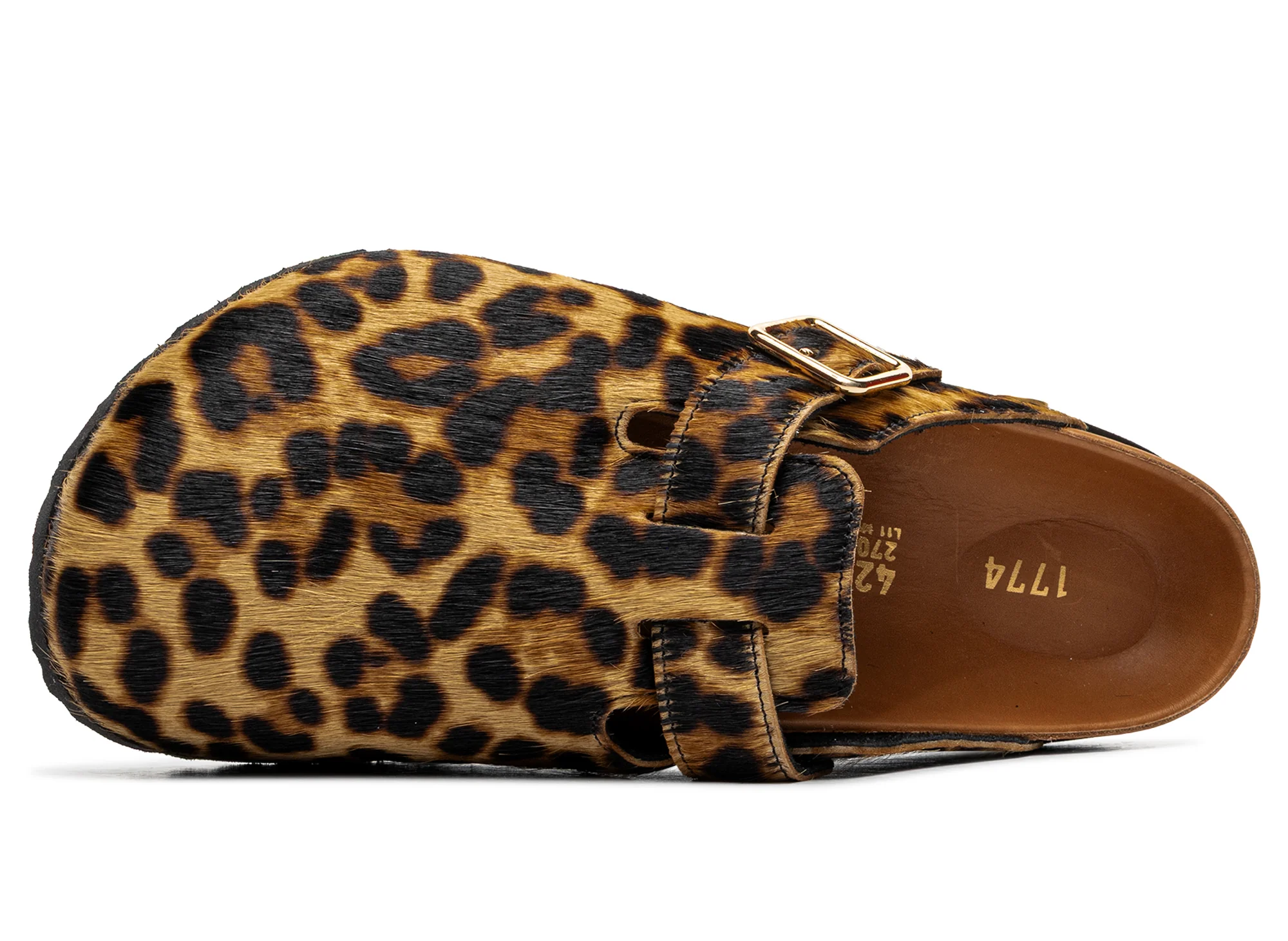 Birkenstock Boston FUR Leopard EXQ 1774 - Image 4