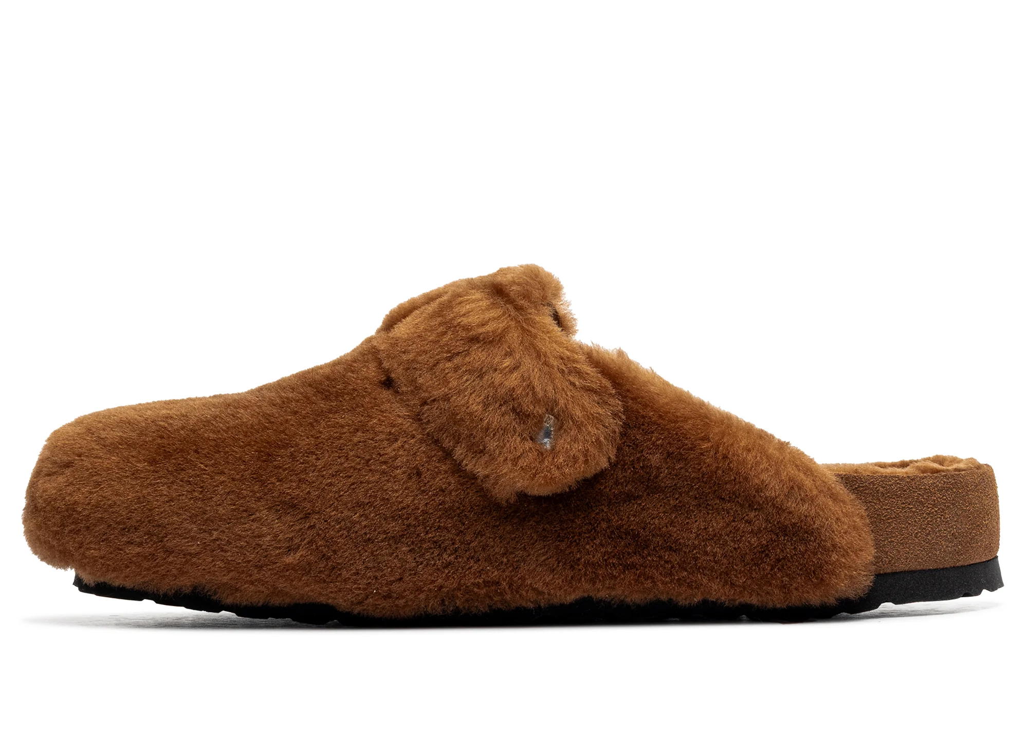 Birkenstock Boston SK1 1774 Shearling Caramel LAF - Image 3