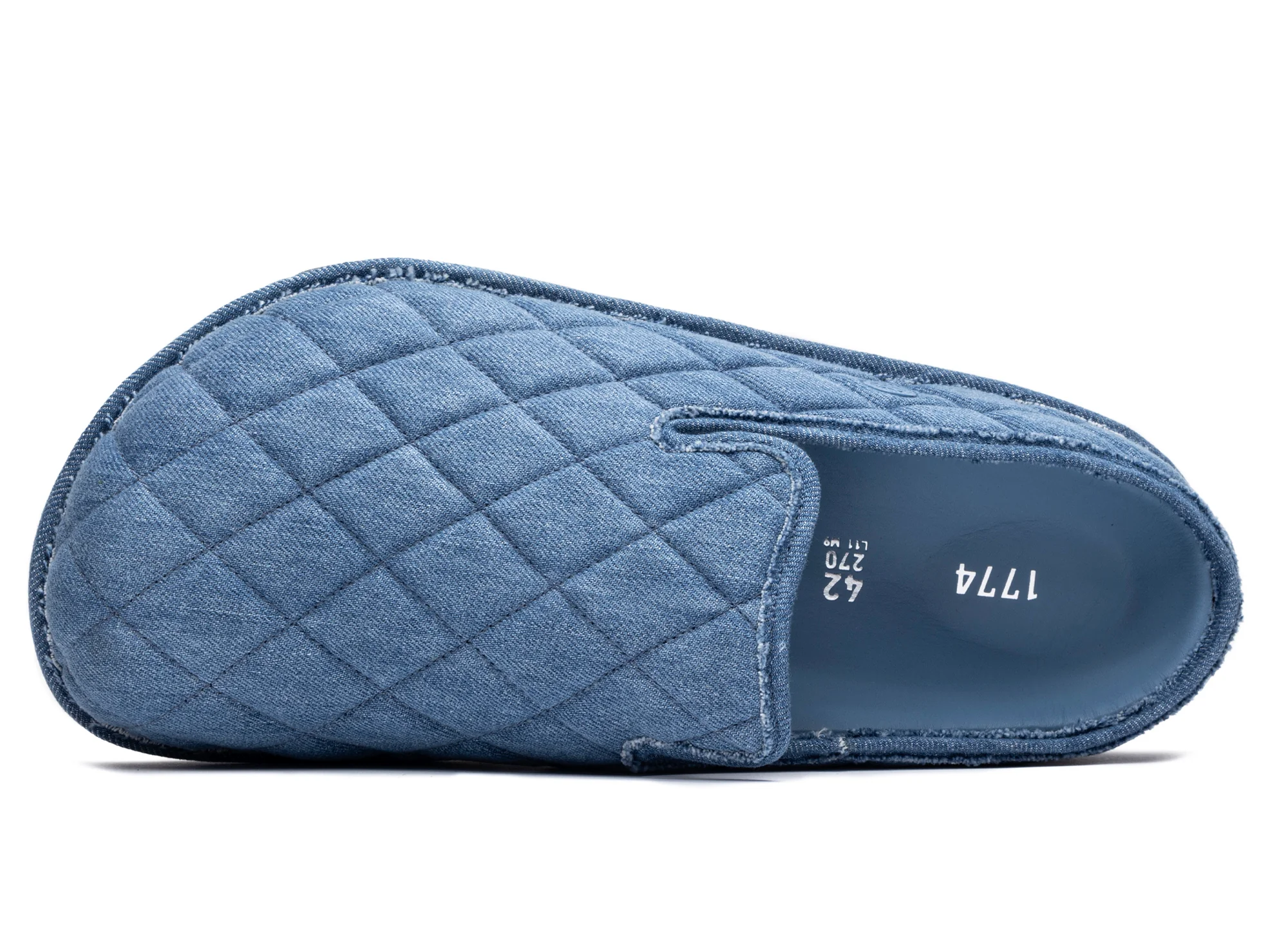 Birkenstock Davos Stone Washed Denim 1774 'Faded Denim' - Image 3
